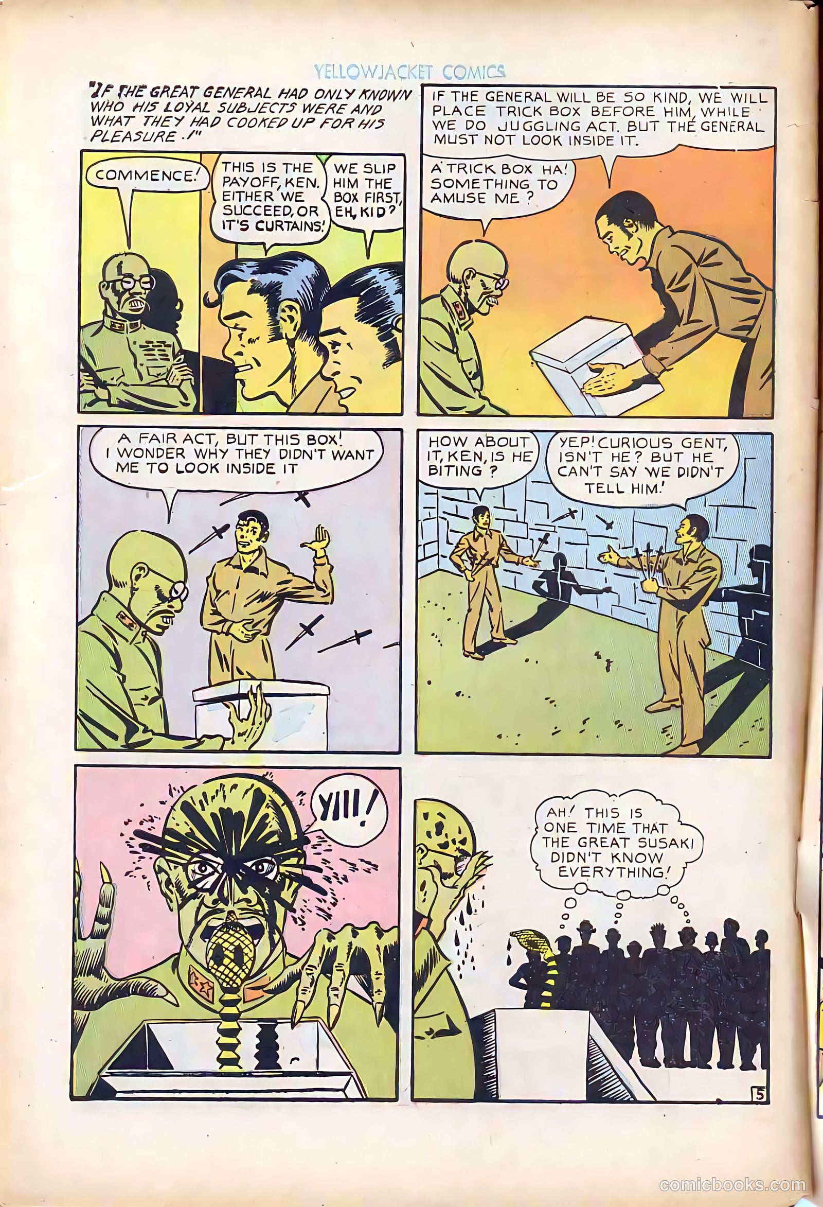 Yellowjacket Comics #8 — page 49 of 53