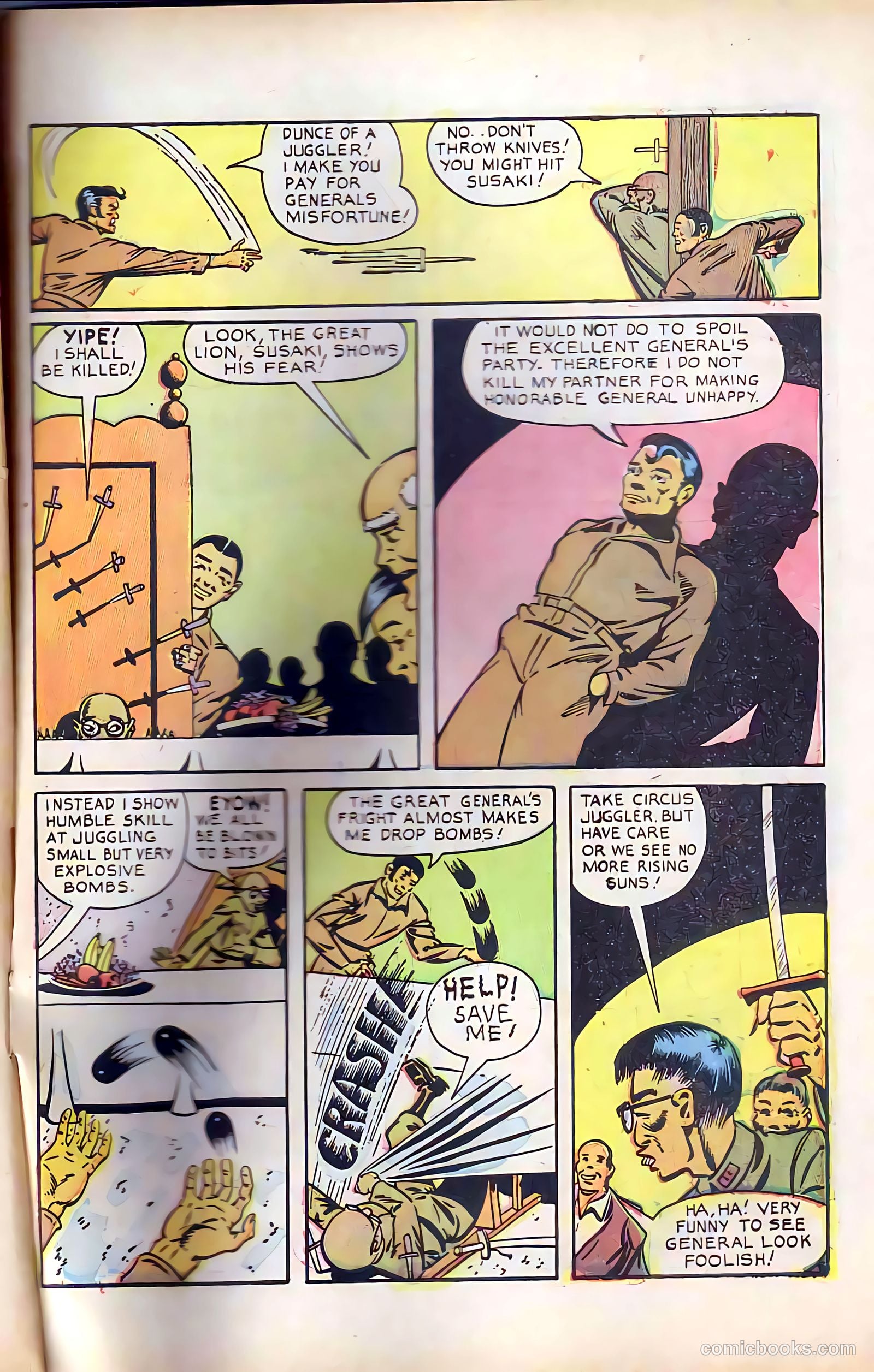 Yellowjacket Comics #8 — page 50 of 53