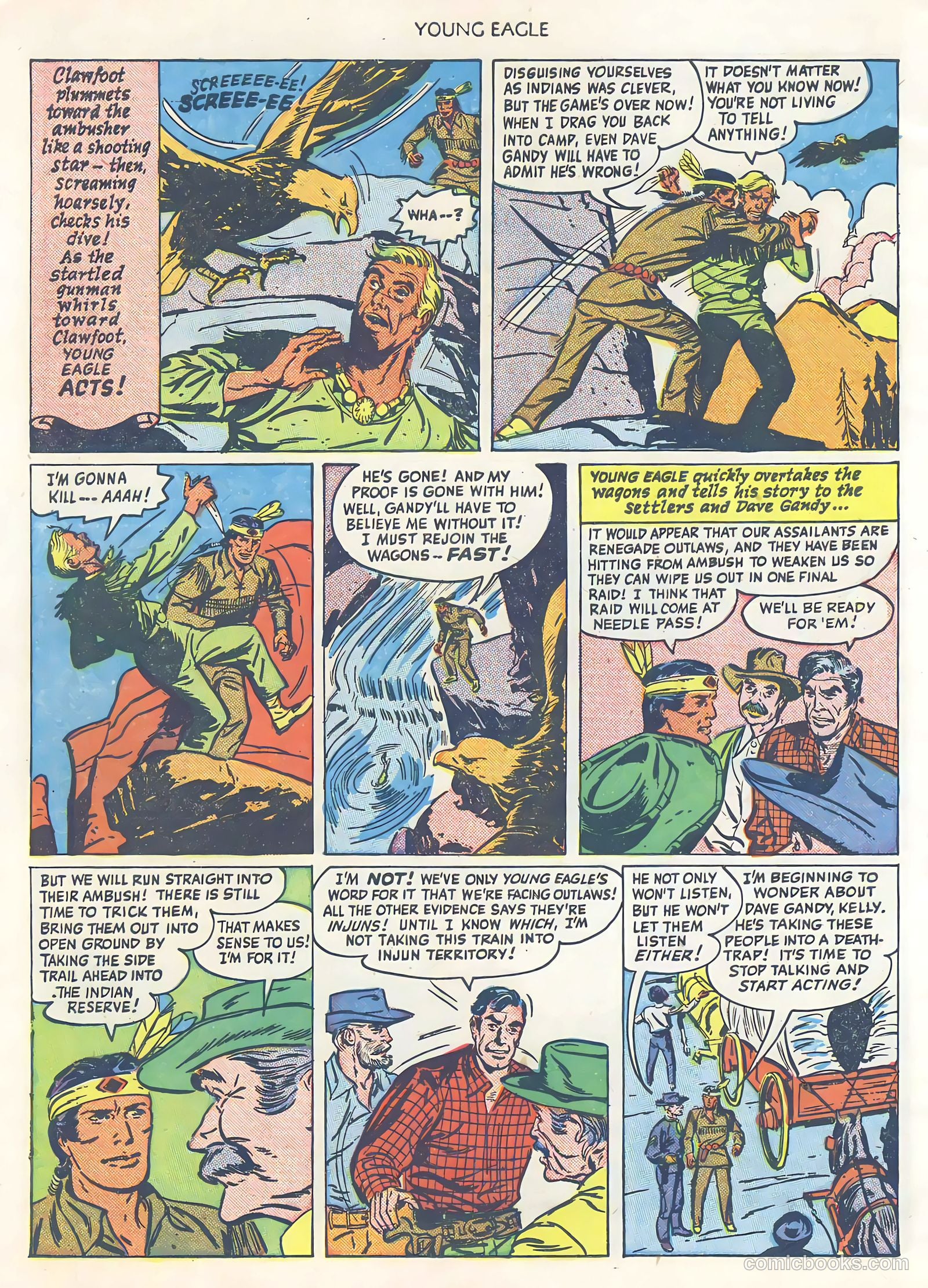 Young Eagle #1 — page 10 of 36