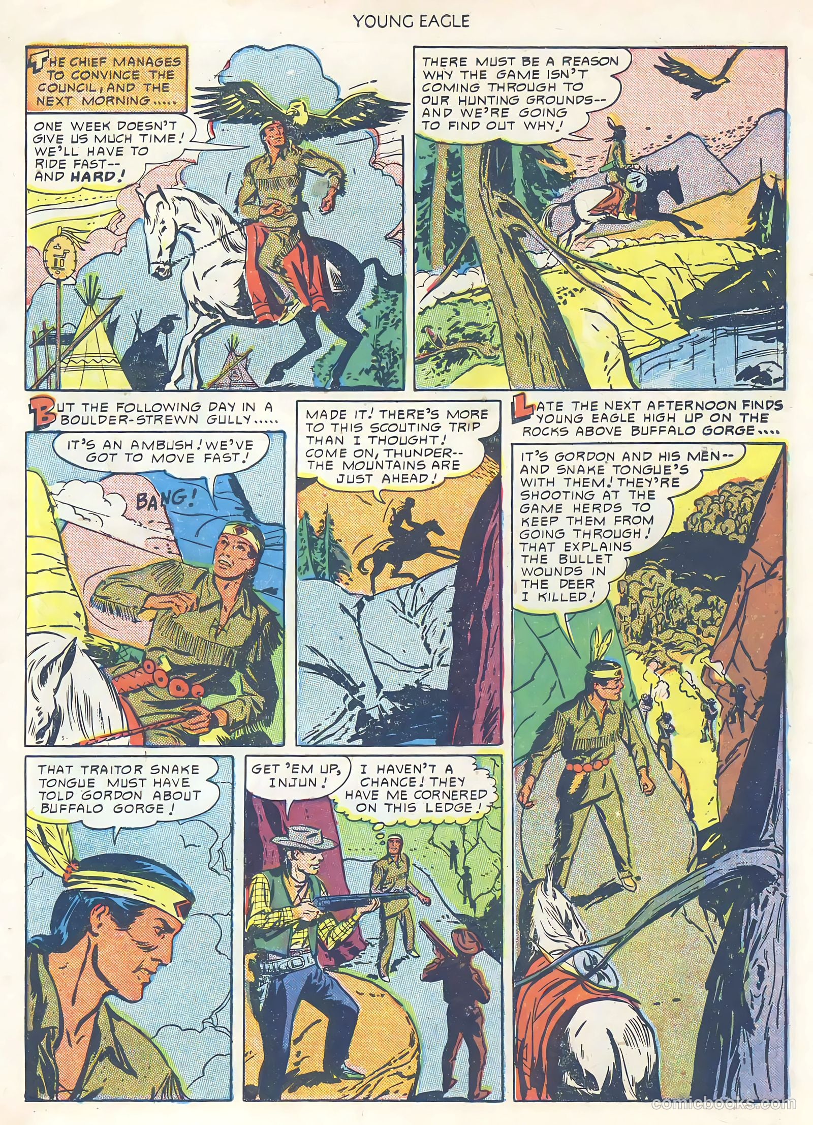 Young Eagle #1 — page 23 of 36