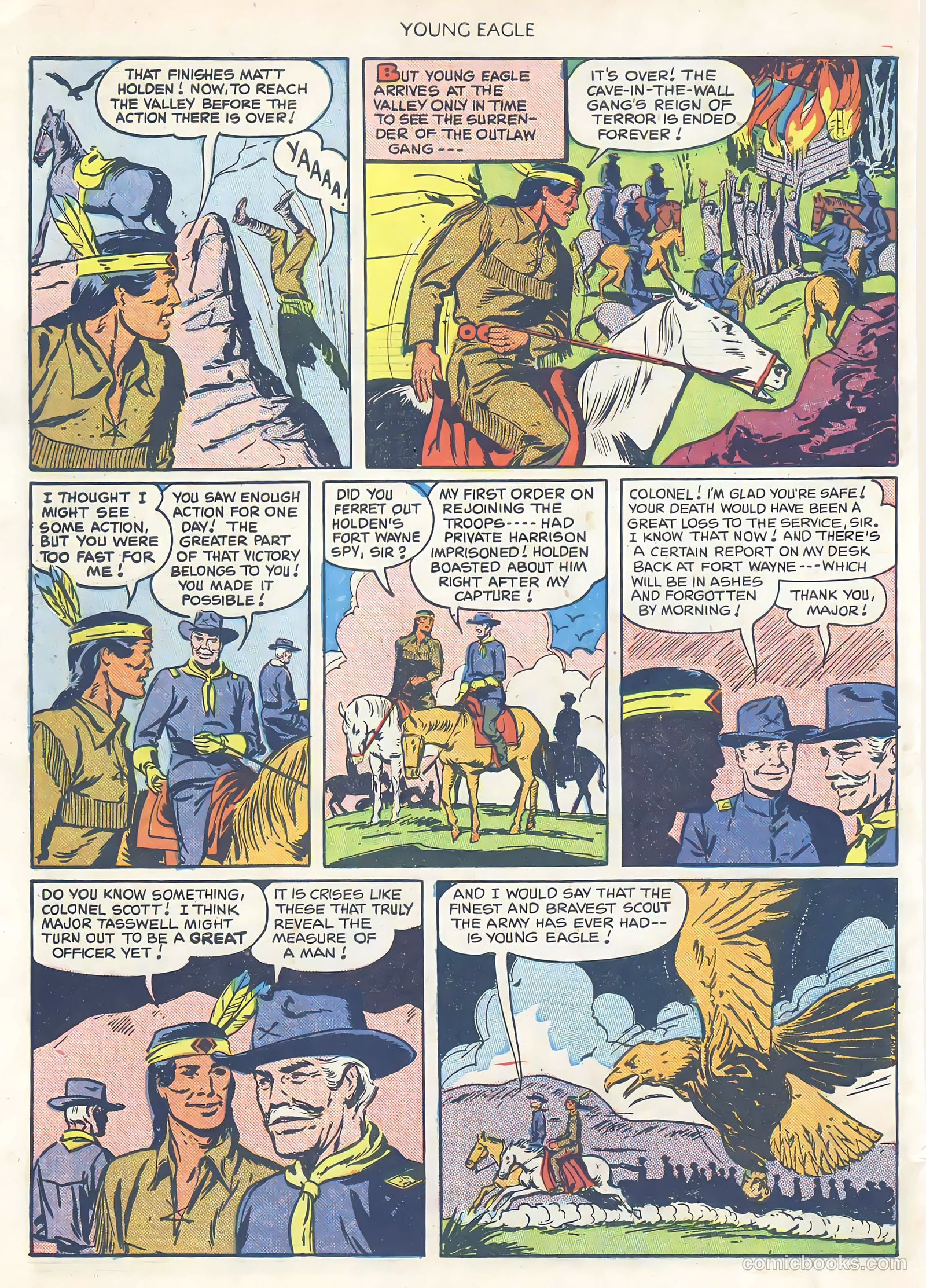 Young Eagle #1 — page 34 of 36