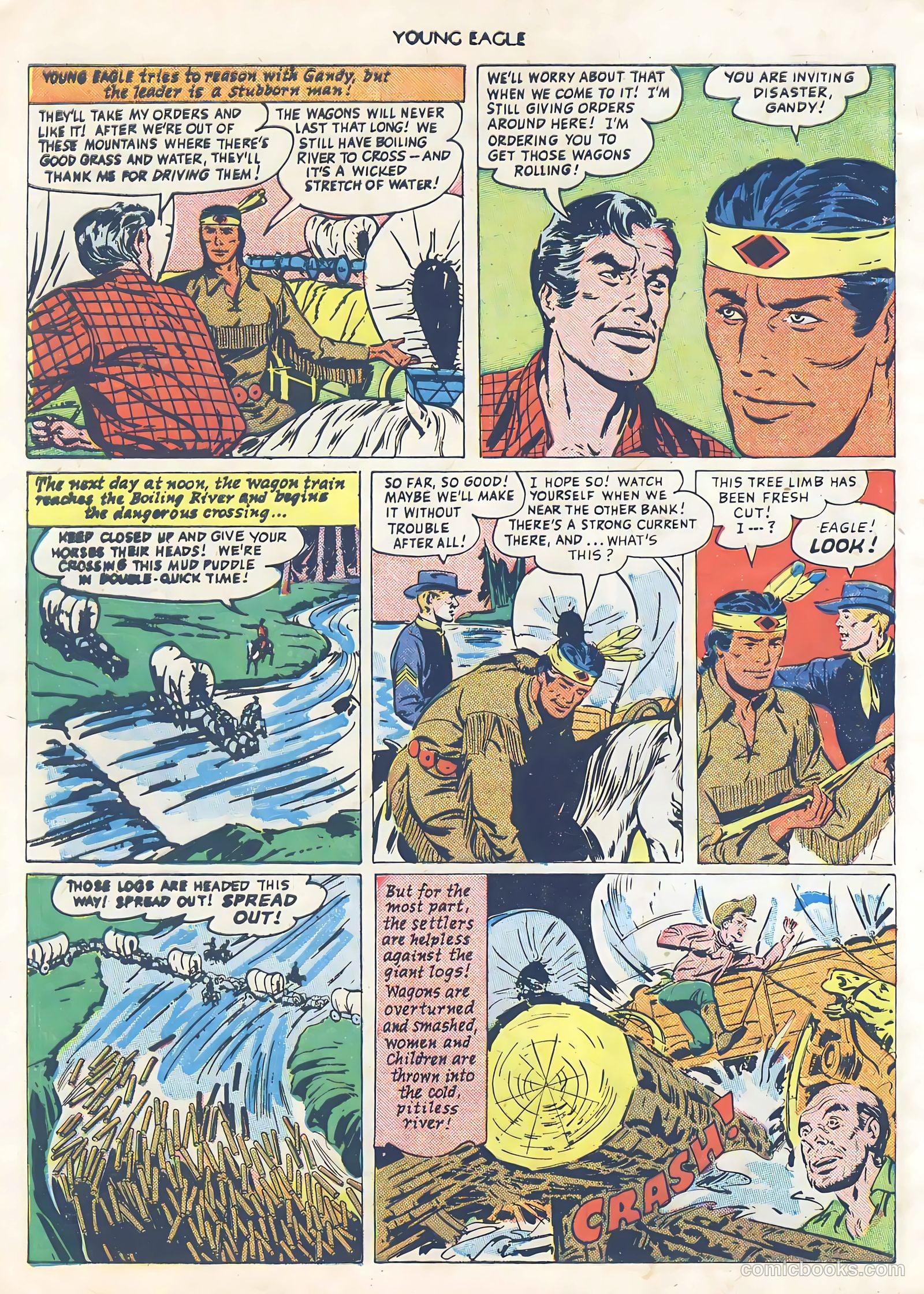 Young Eagle #1 — page 8 of 36