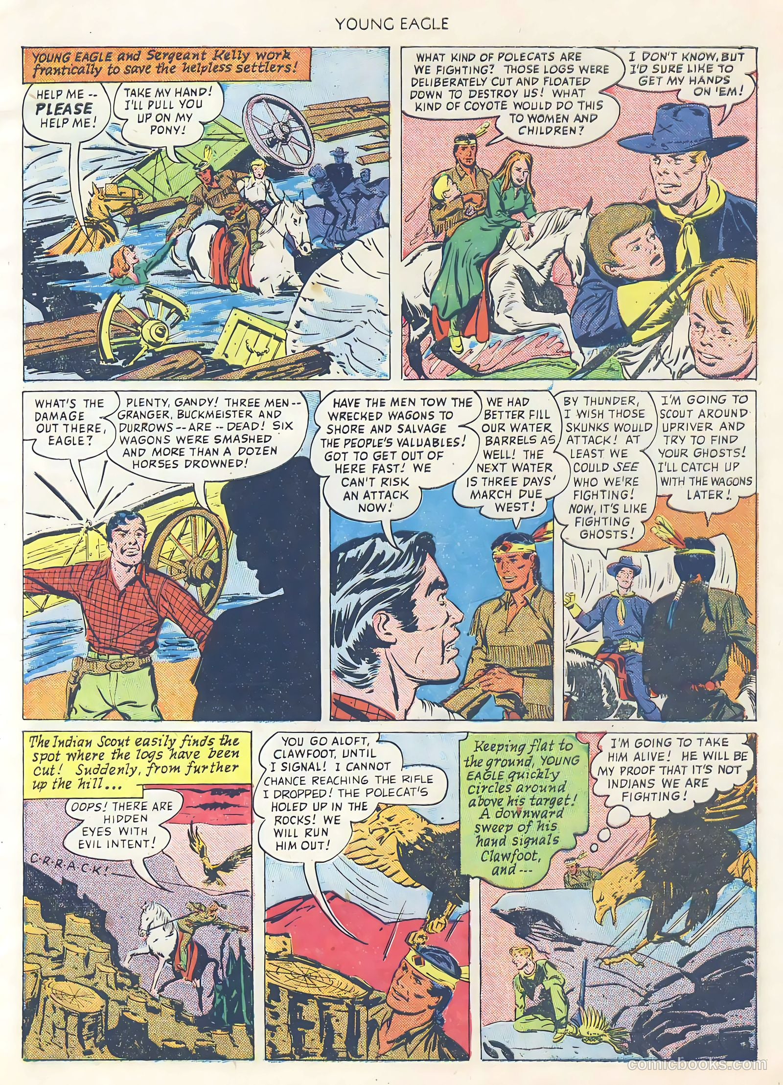 Young Eagle #1 — page 9 of 36
