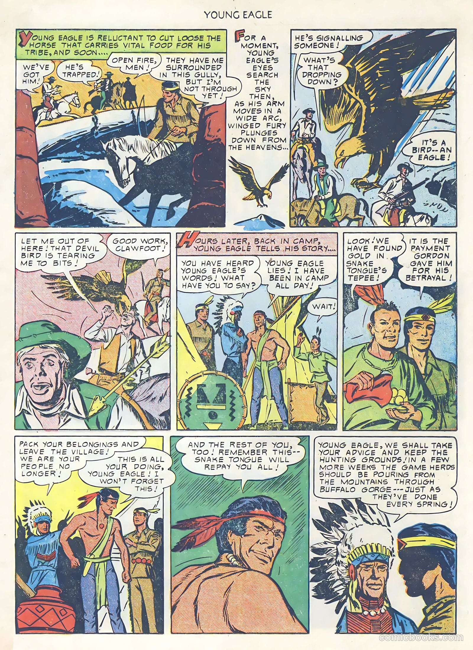 Young Eagle #1 — page 21 of 36