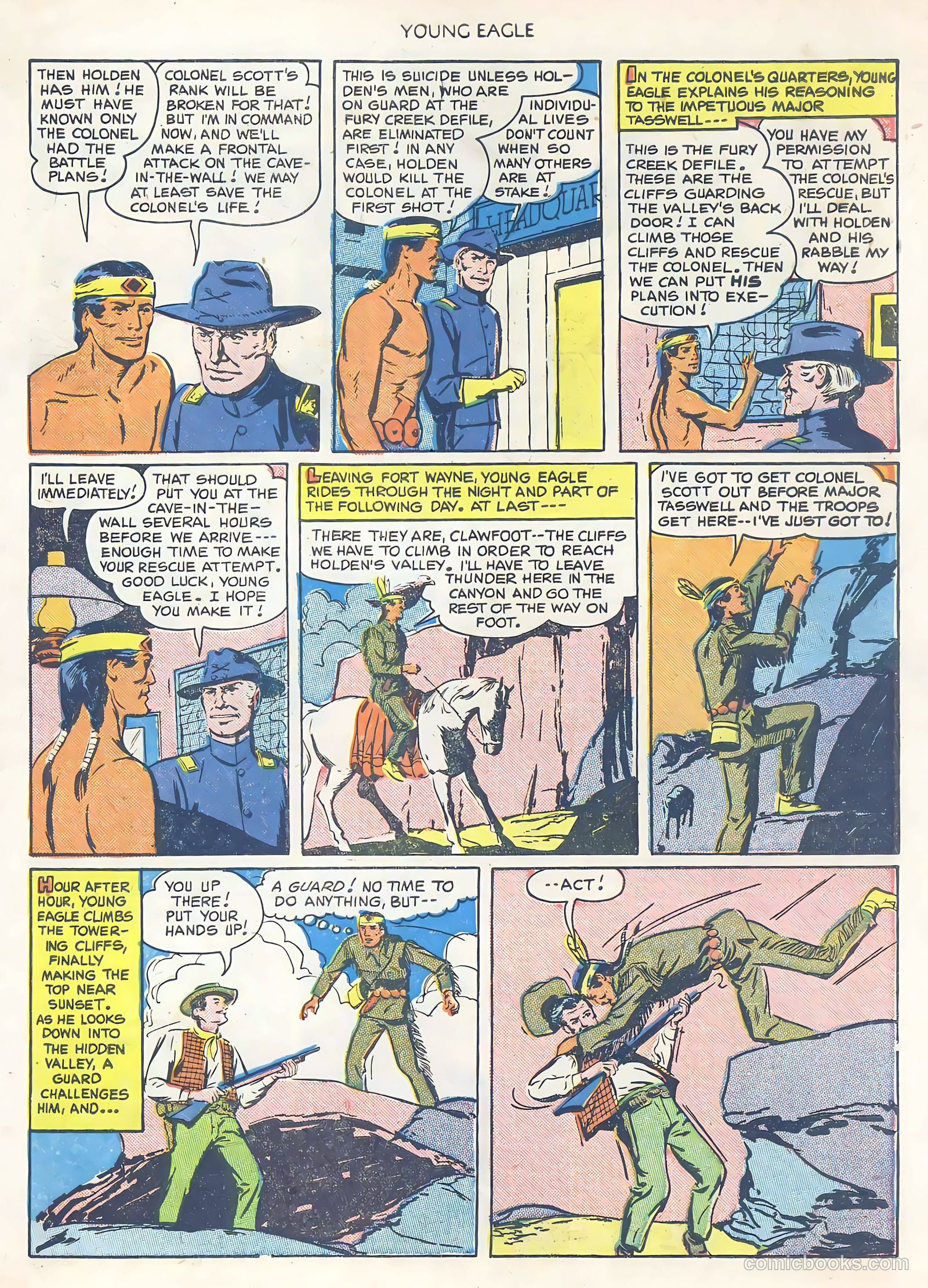 Young Eagle #1 — page 31 of 36