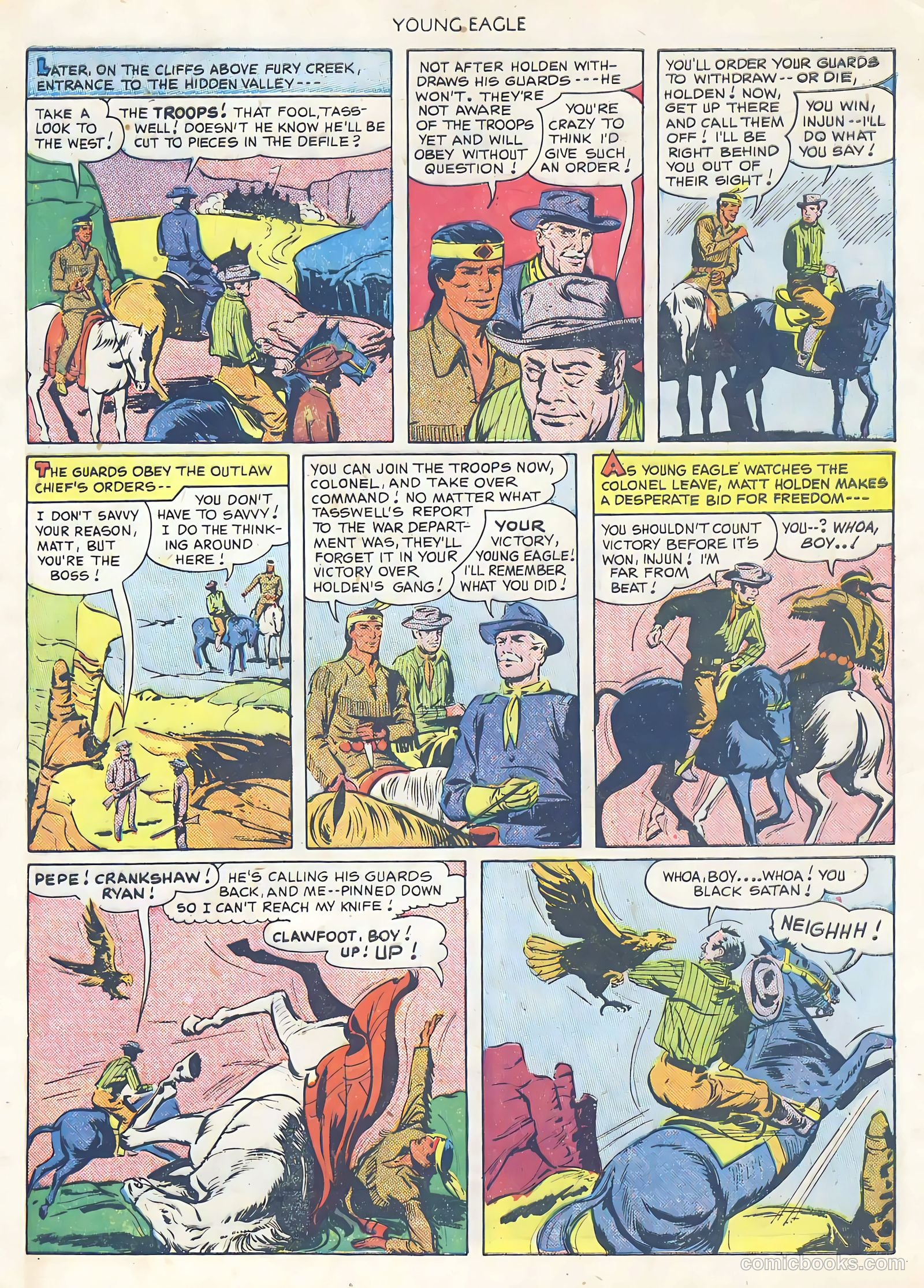 Young Eagle #1 — page 33 of 36