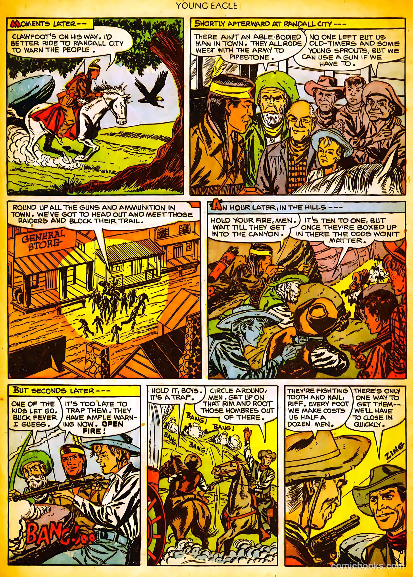 Young Eagle #10 — page 14 of 36