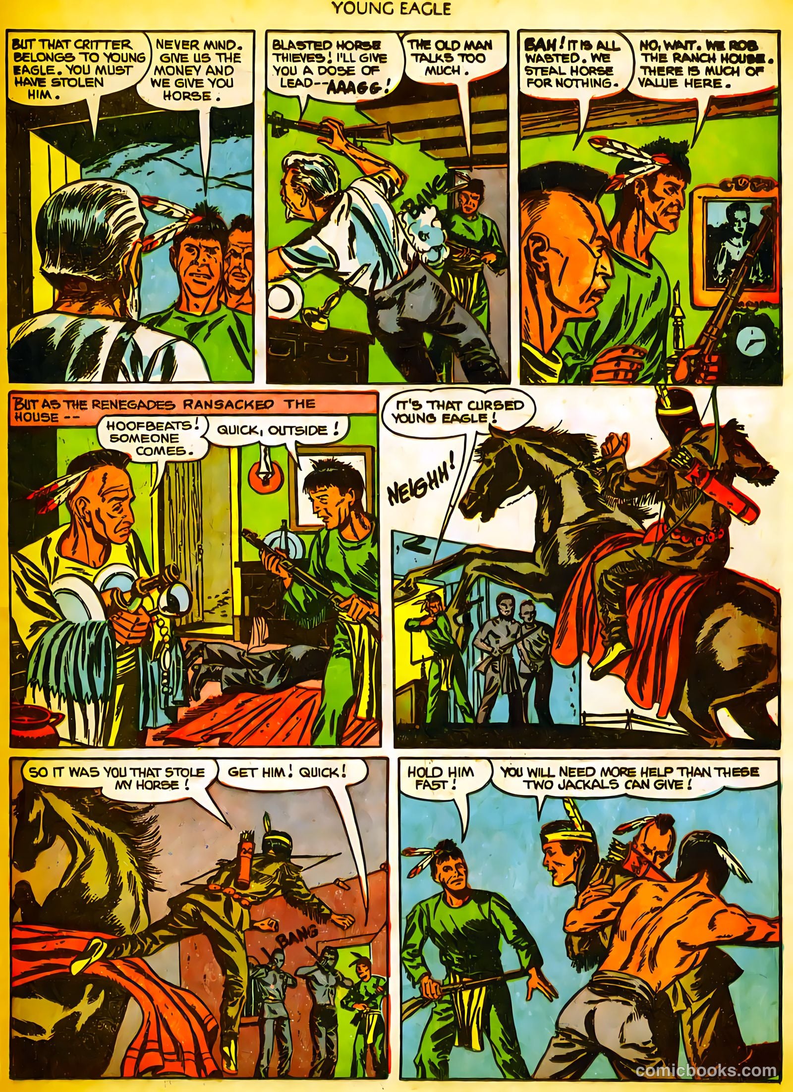 Young Eagle #10 — page 33 of 36