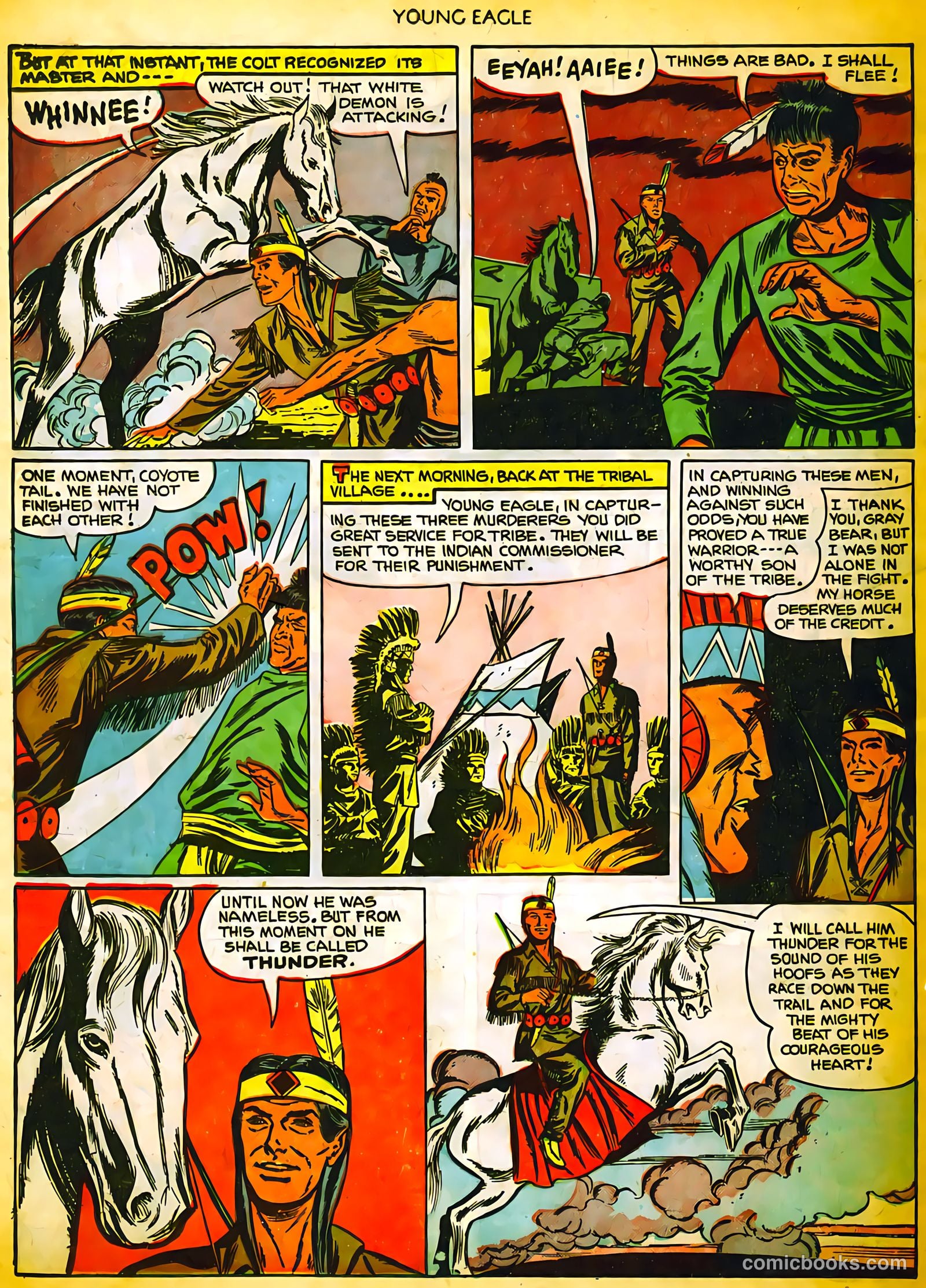 Young Eagle #10 — page 34 of 36