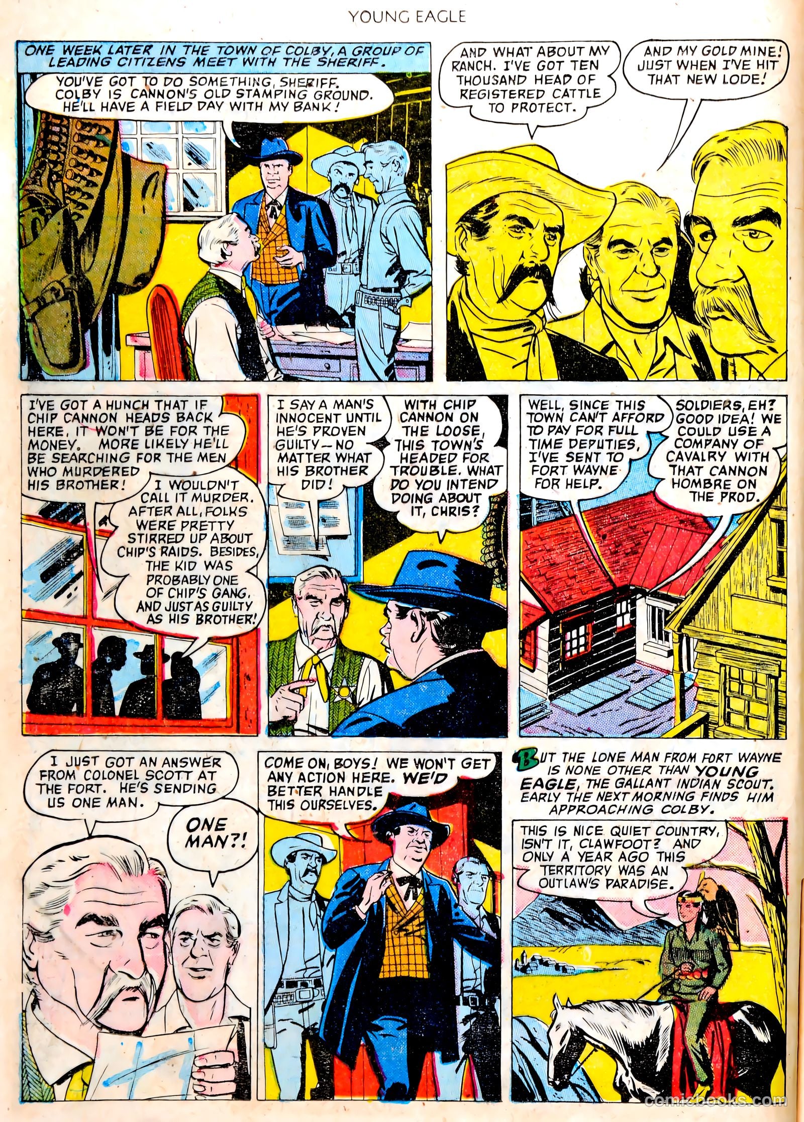 Young Eagle #4 — page 4 of 35