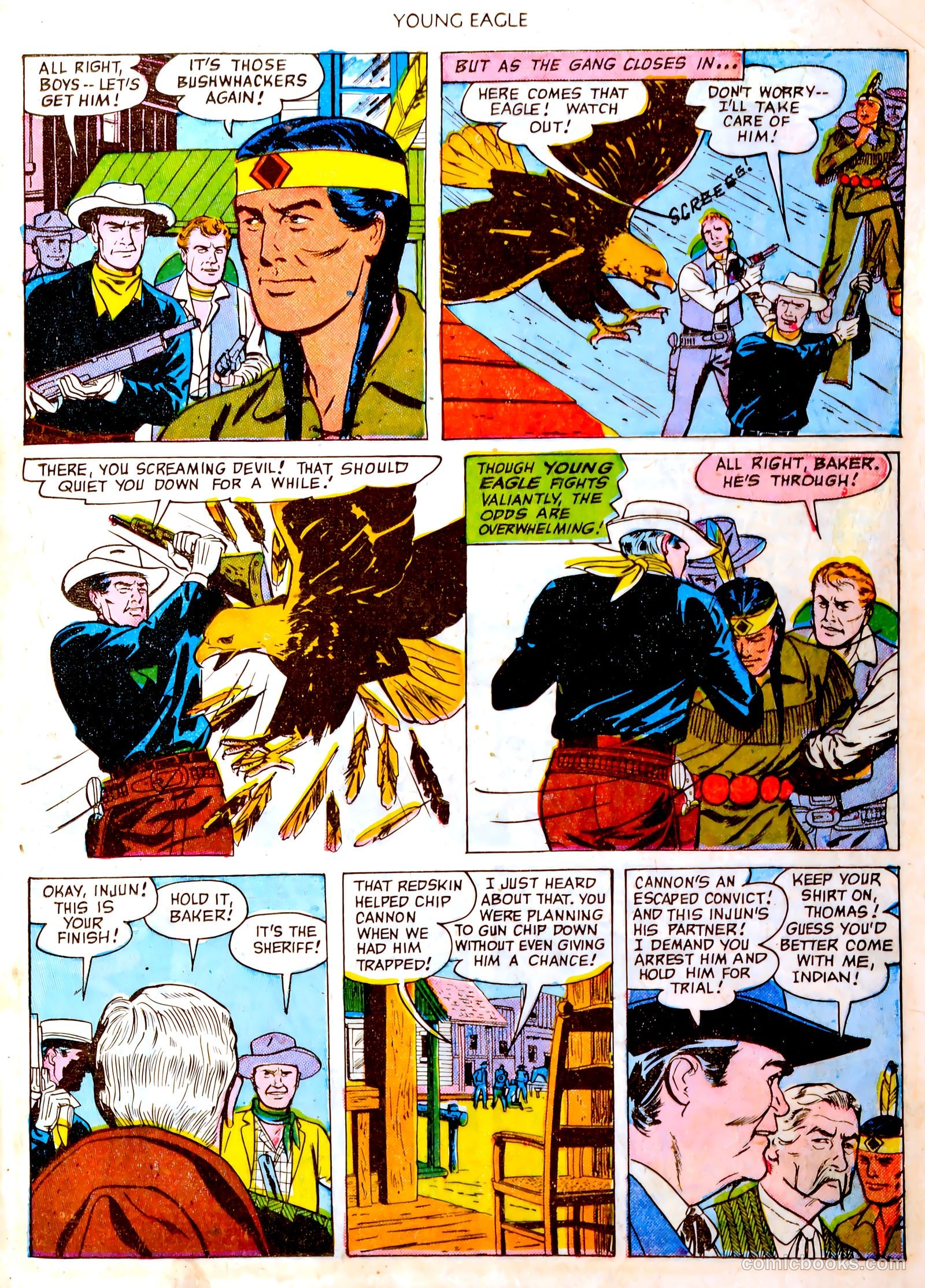 Young Eagle #4 — page 7 of 35