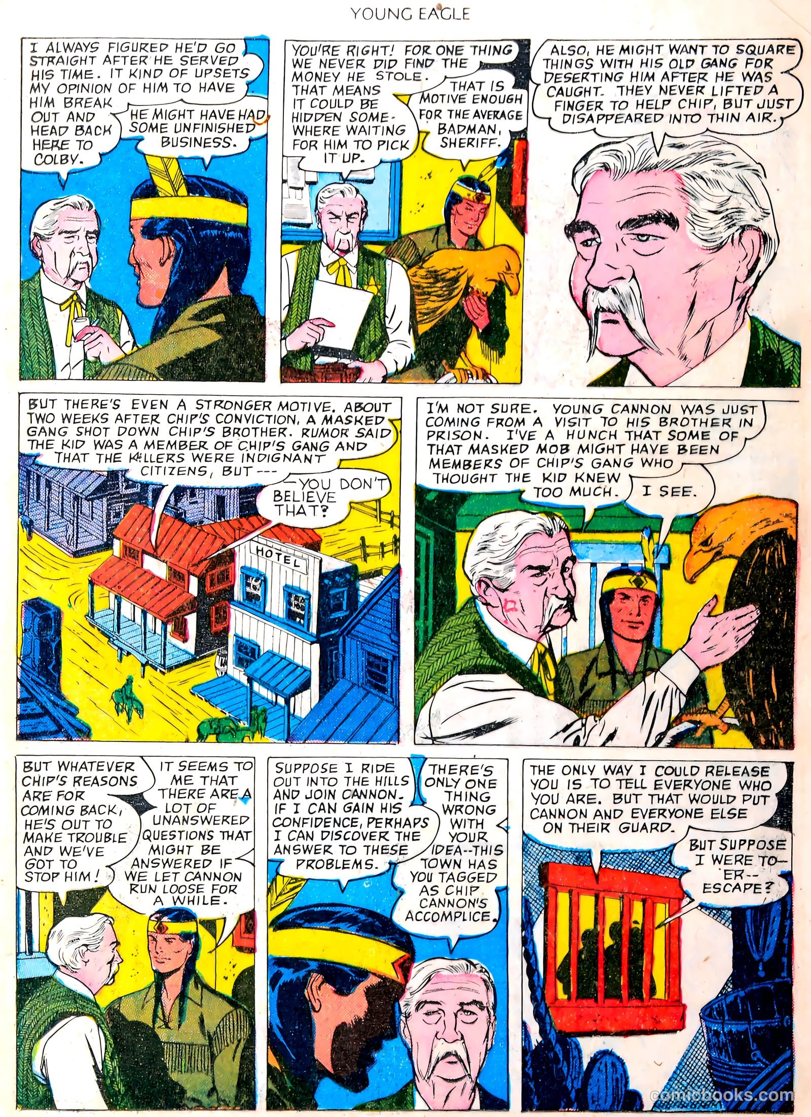 Young Eagle #4 — page 9 of 35