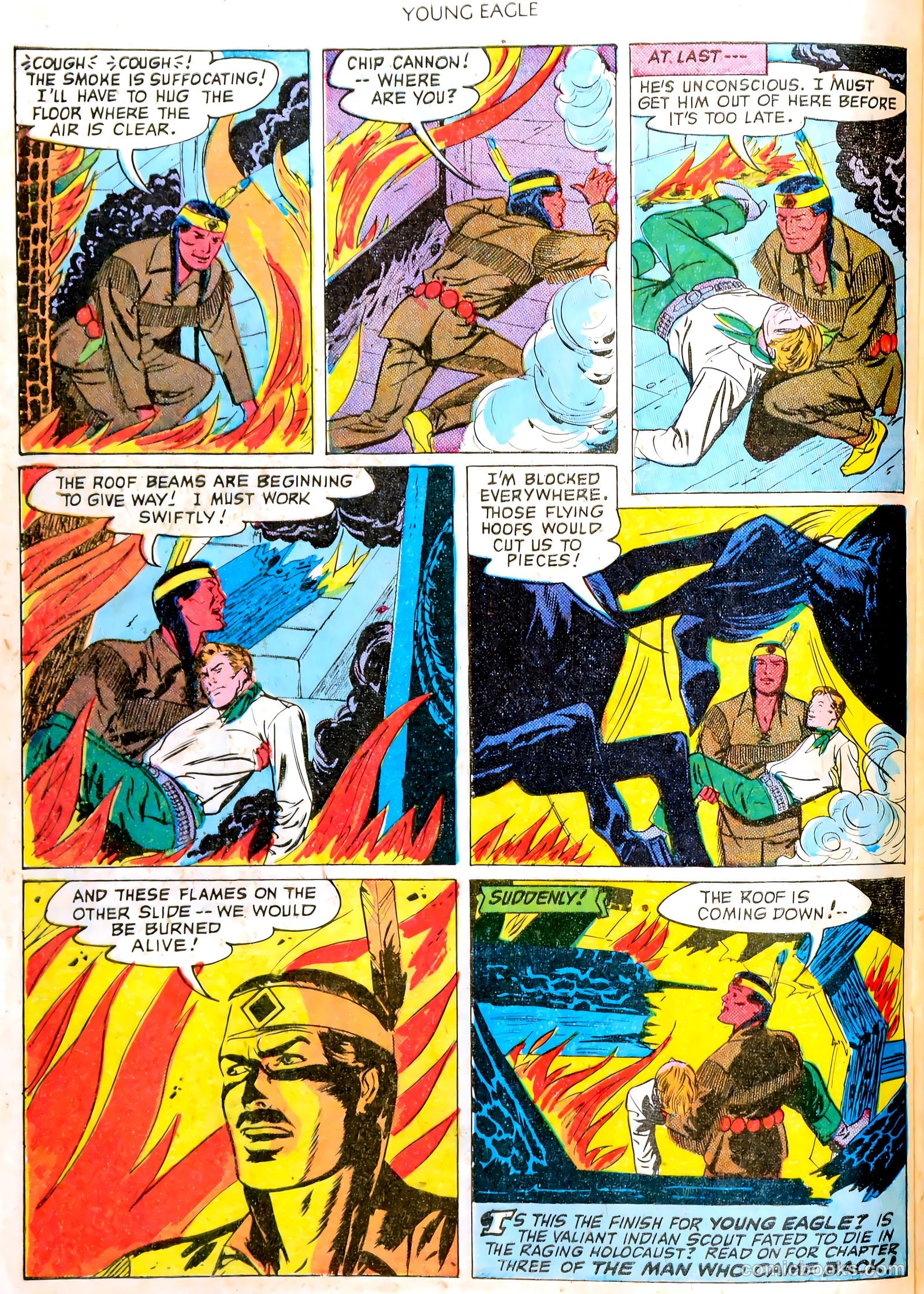 Young Eagle #4 — page 21 of 35