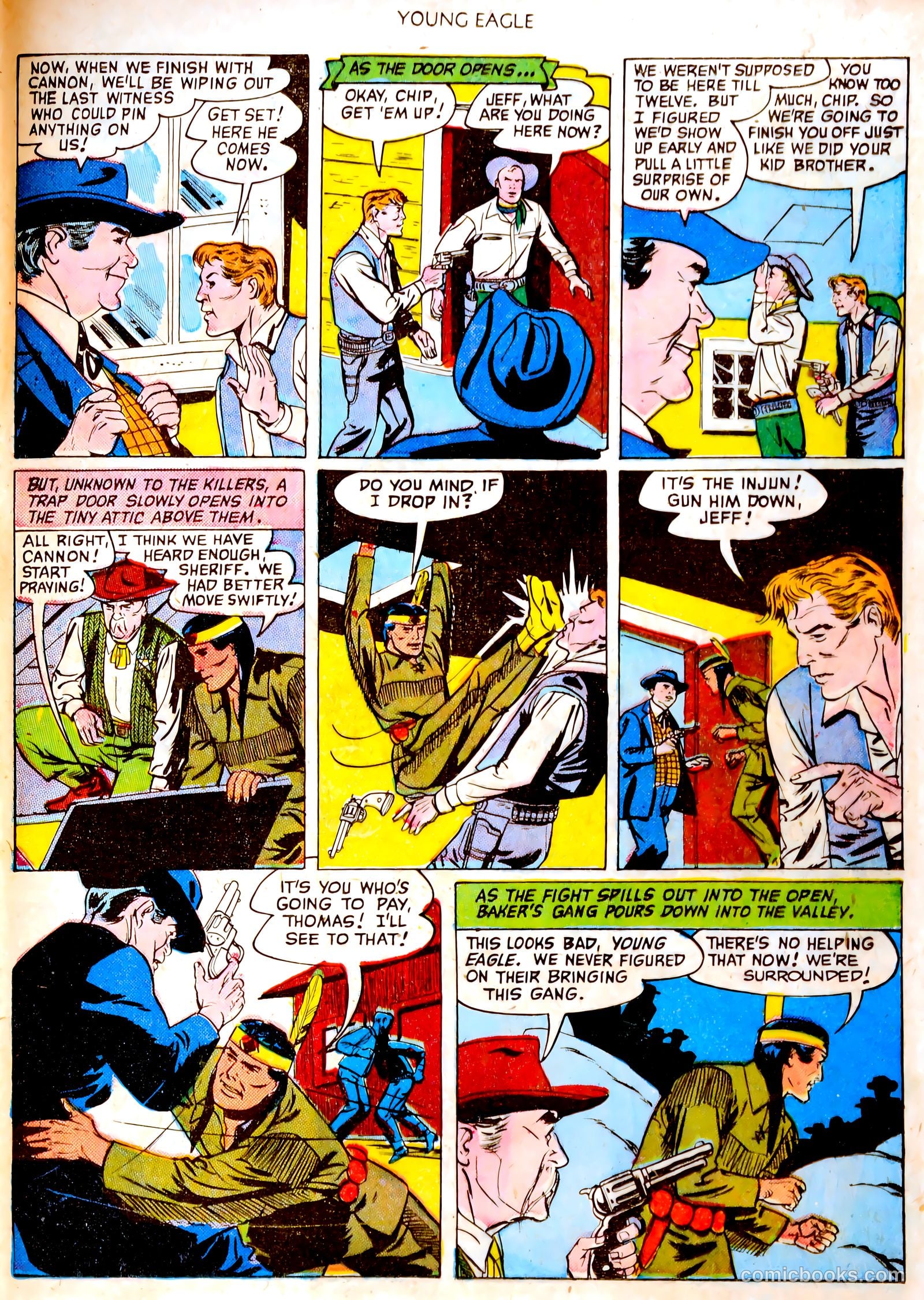 Young Eagle #4 — page 32 of 35