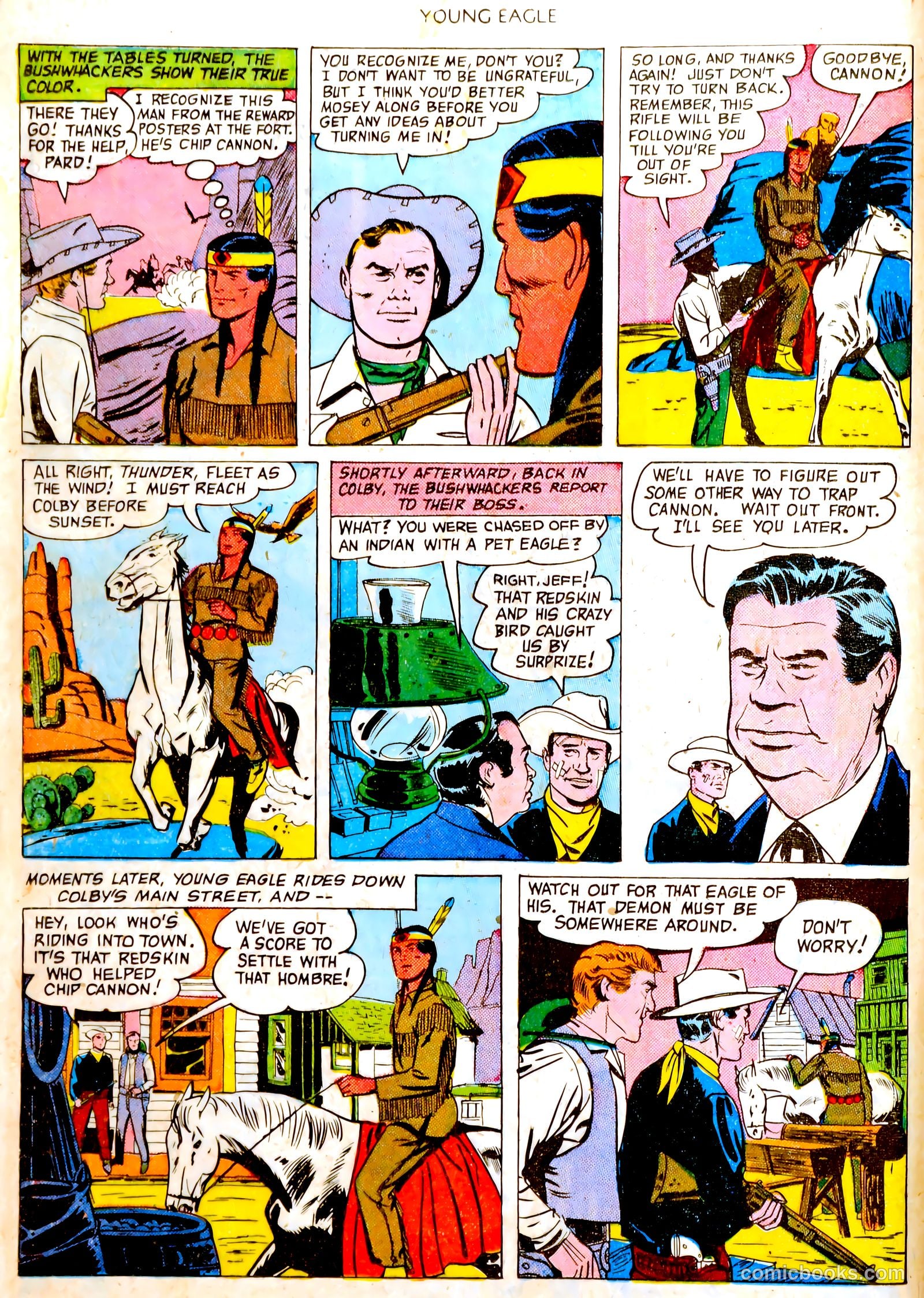 Young Eagle #4 — page 6 of 36