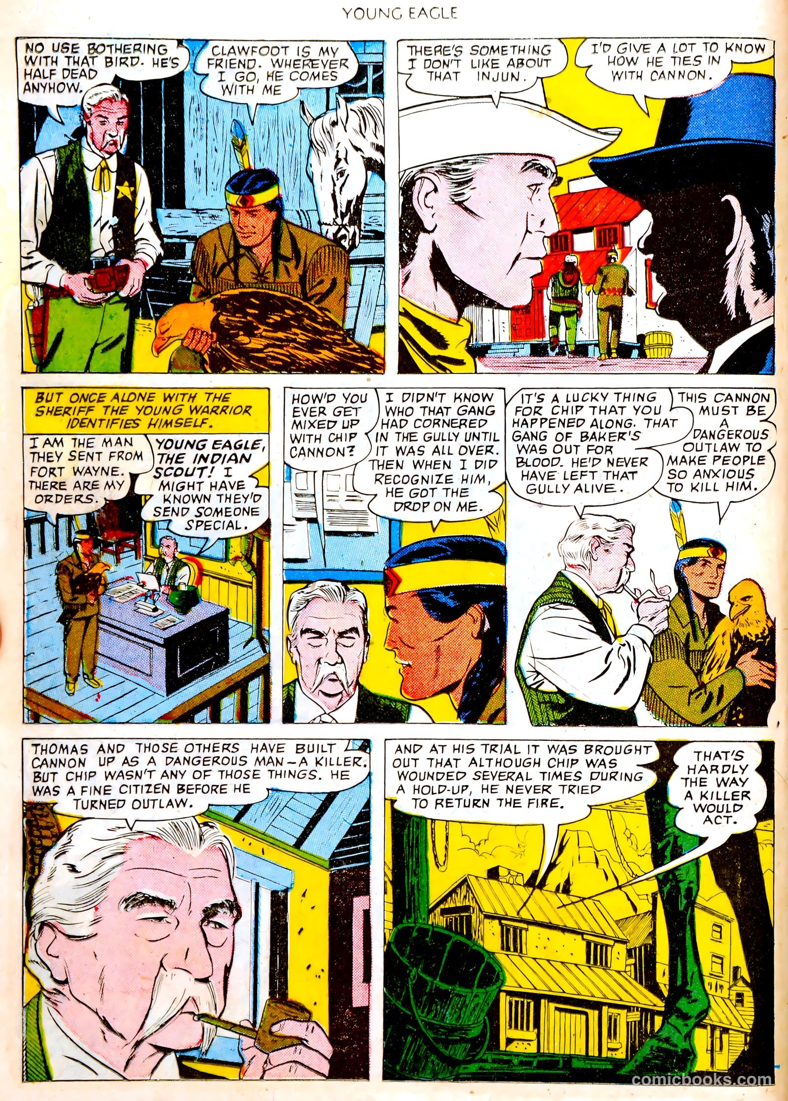 Young Eagle #4 — page 8 of 36