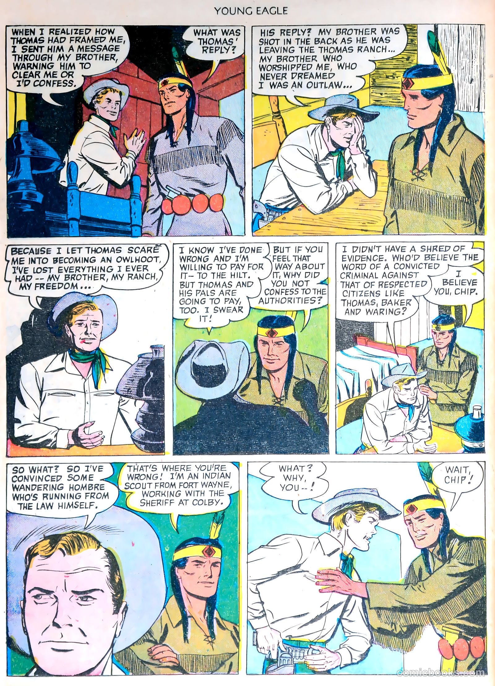 Young Eagle #4 — page 30 of 36