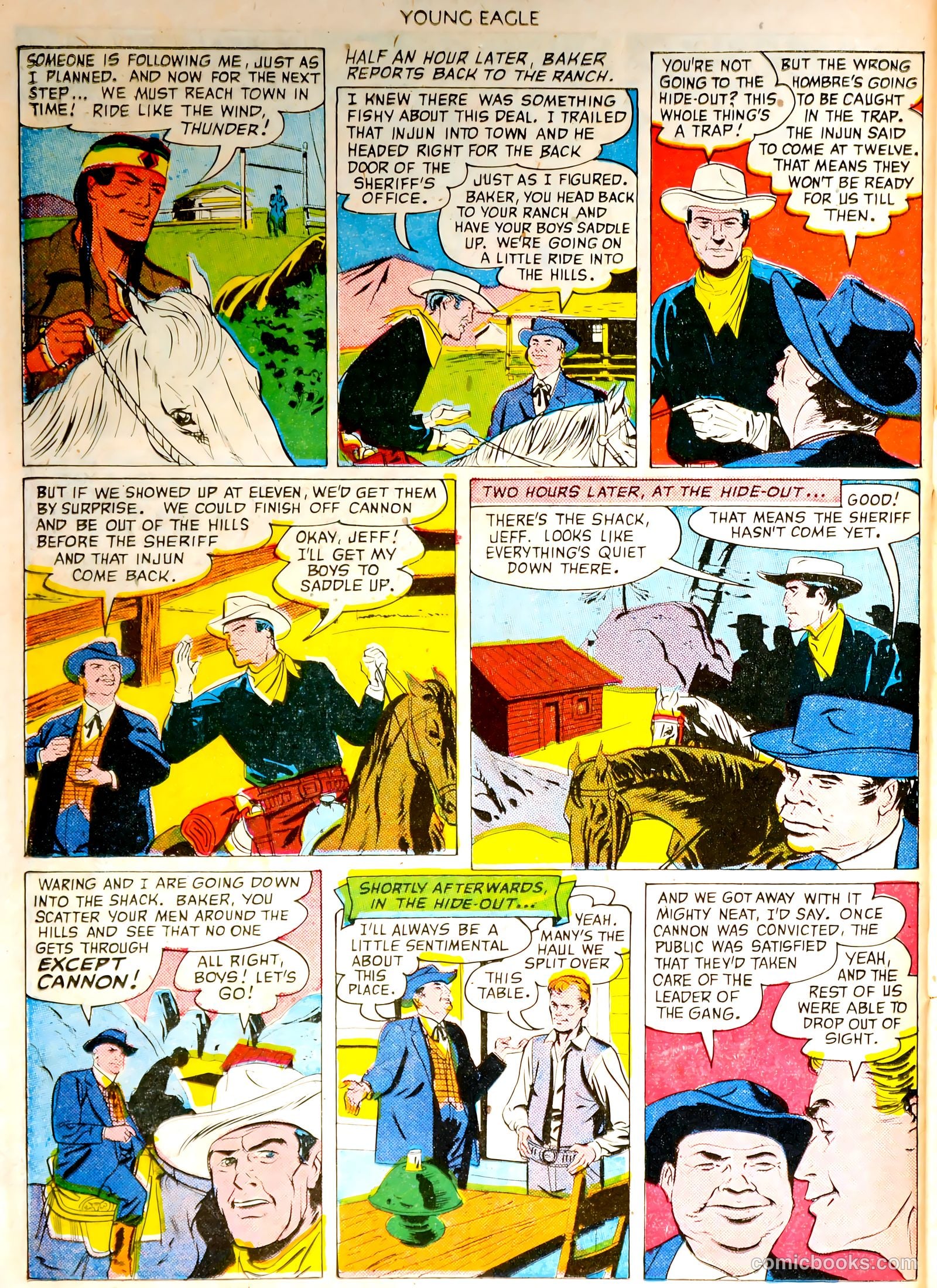 Young Eagle #4 — page 32 of 36
