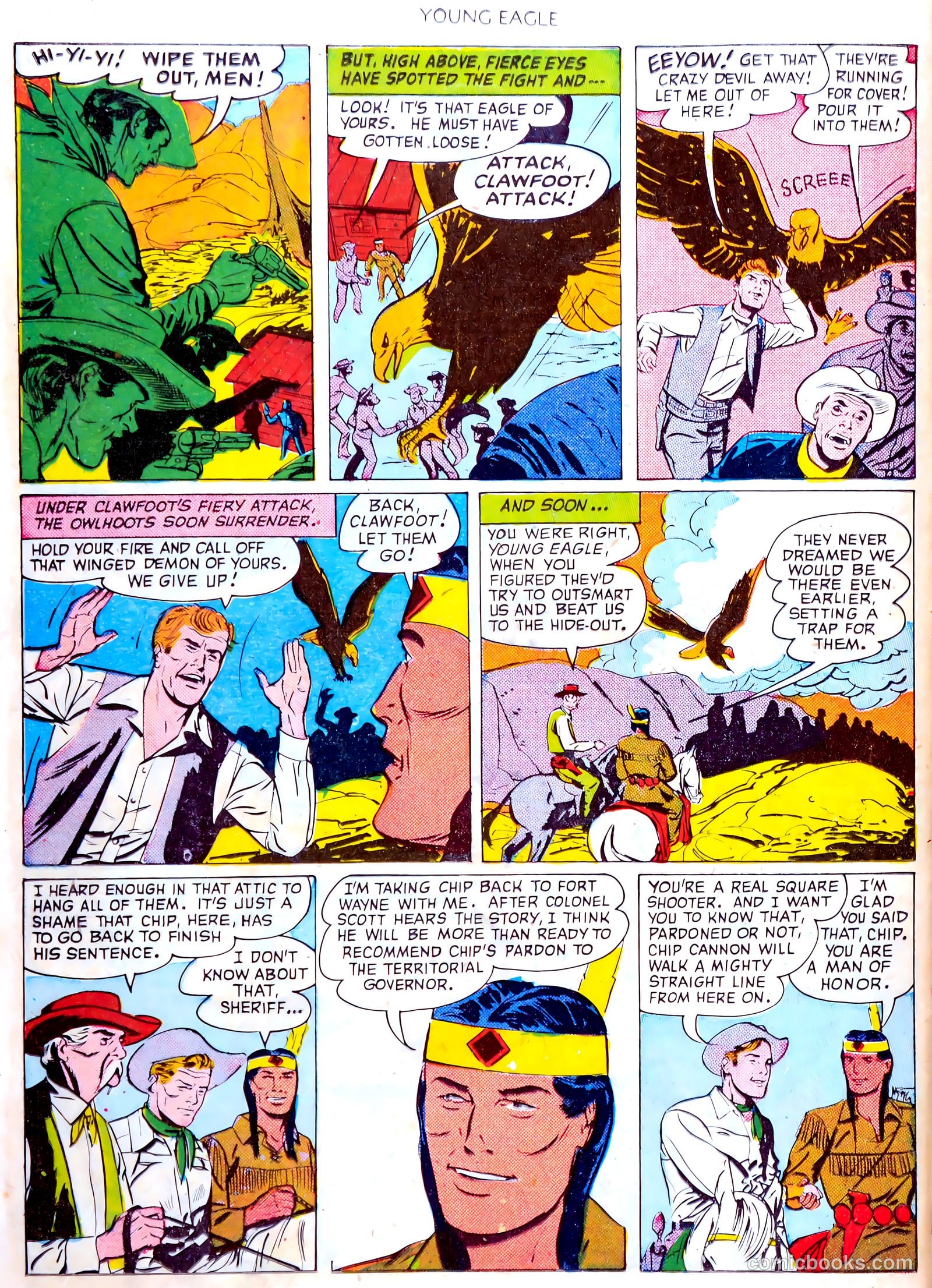 Young Eagle #4 — page 34 of 36