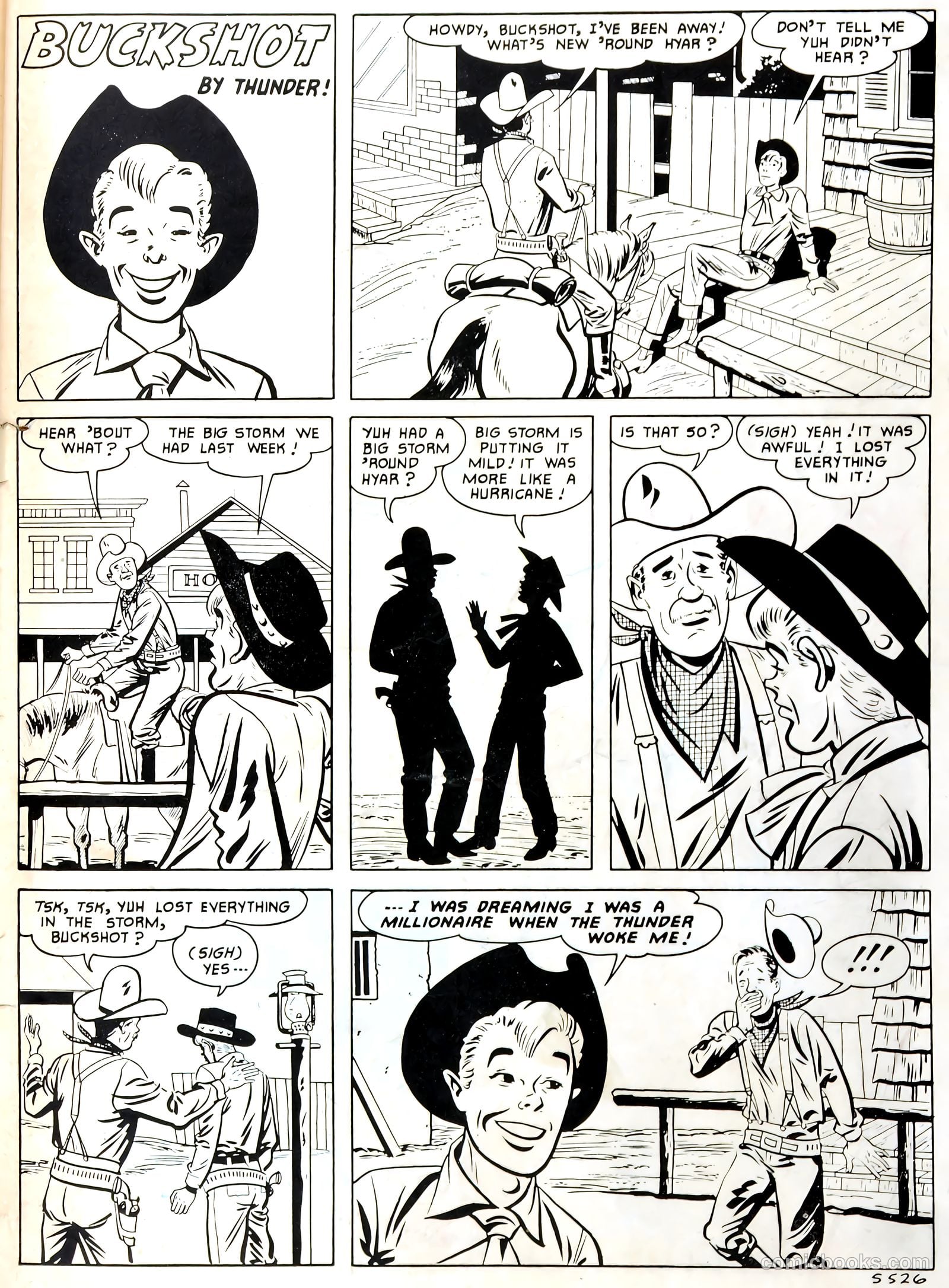Young Eagle #4 — page 35 of 36