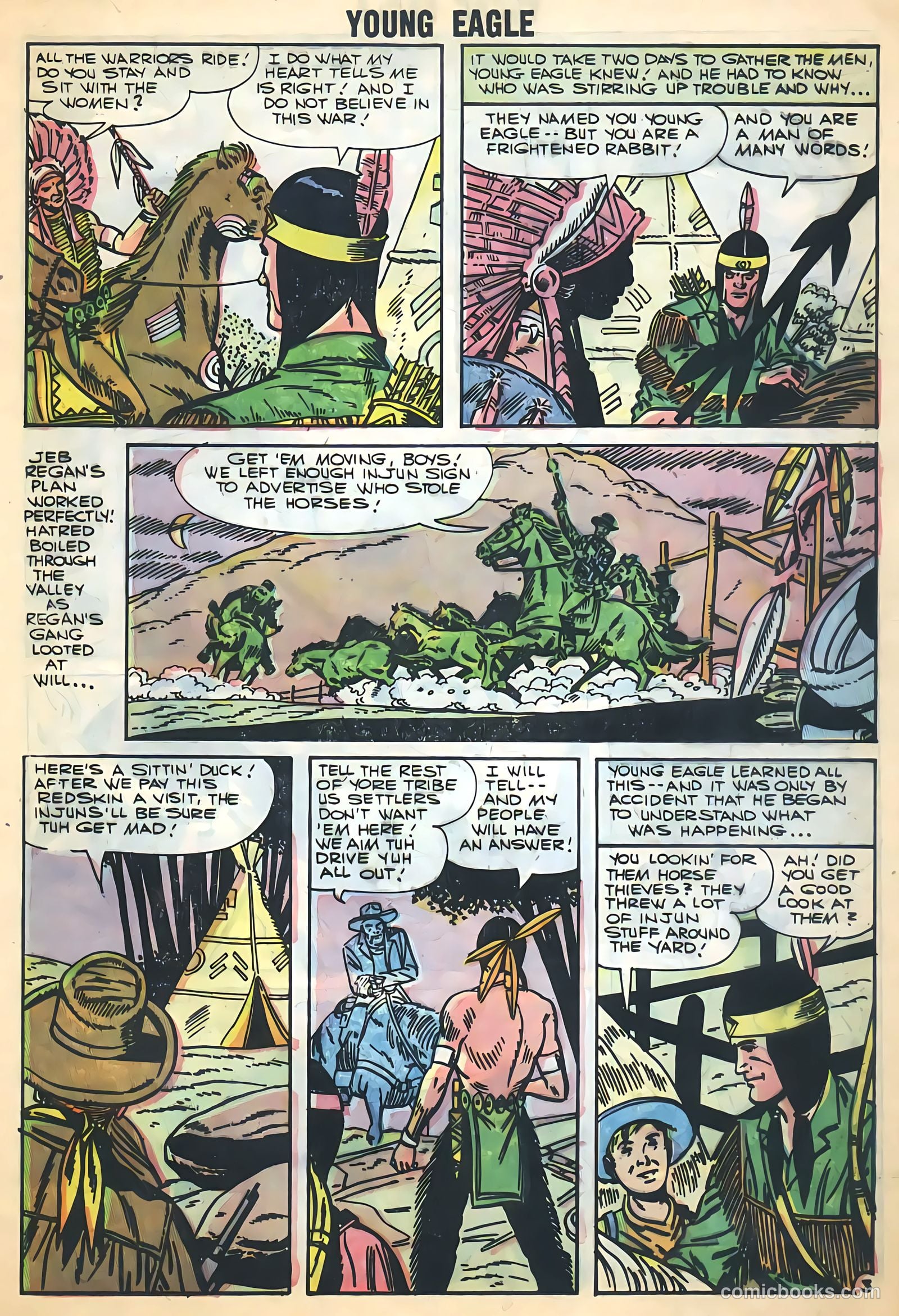Young Eagle #4 — page 13 of 36