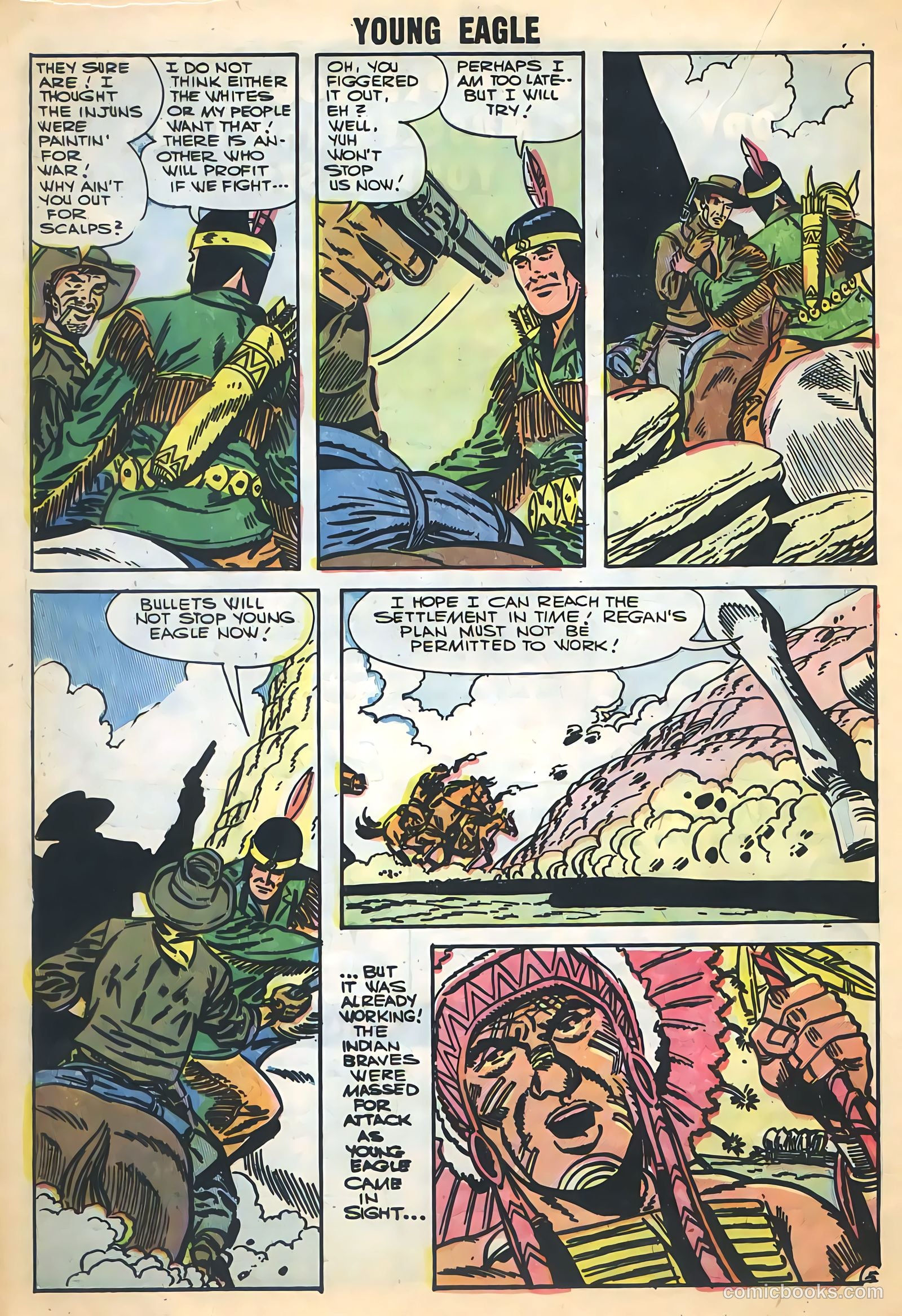 Young Eagle #4 — page 16 of 36