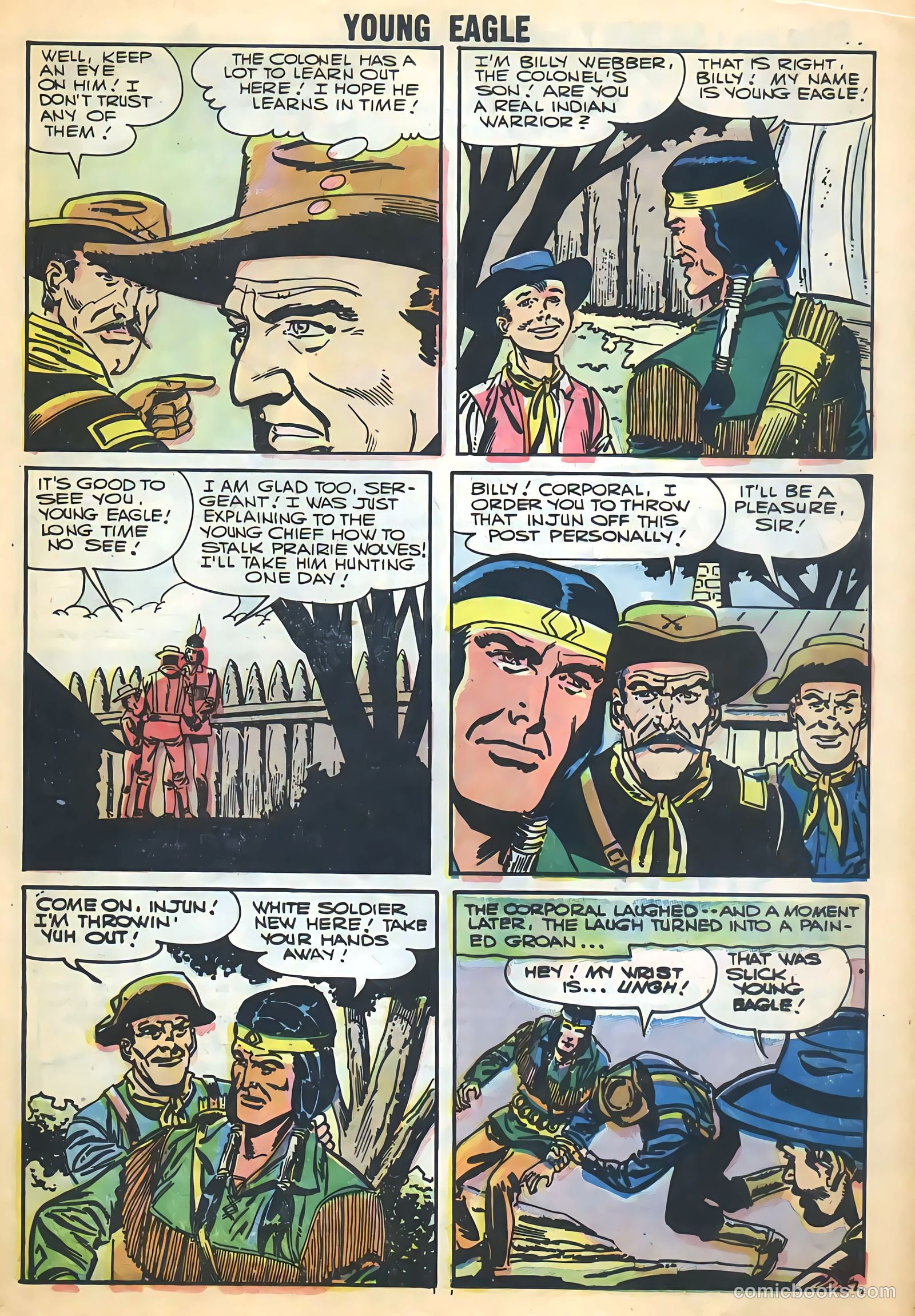 Young Eagle #4 — page 21 of 36