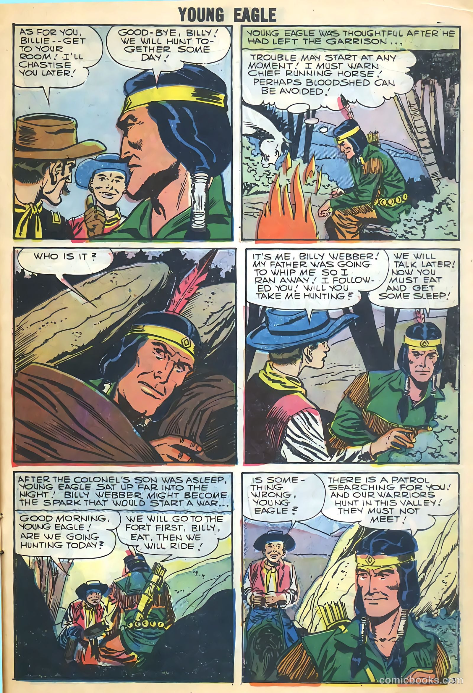 Young Eagle #4 — page 23 of 36