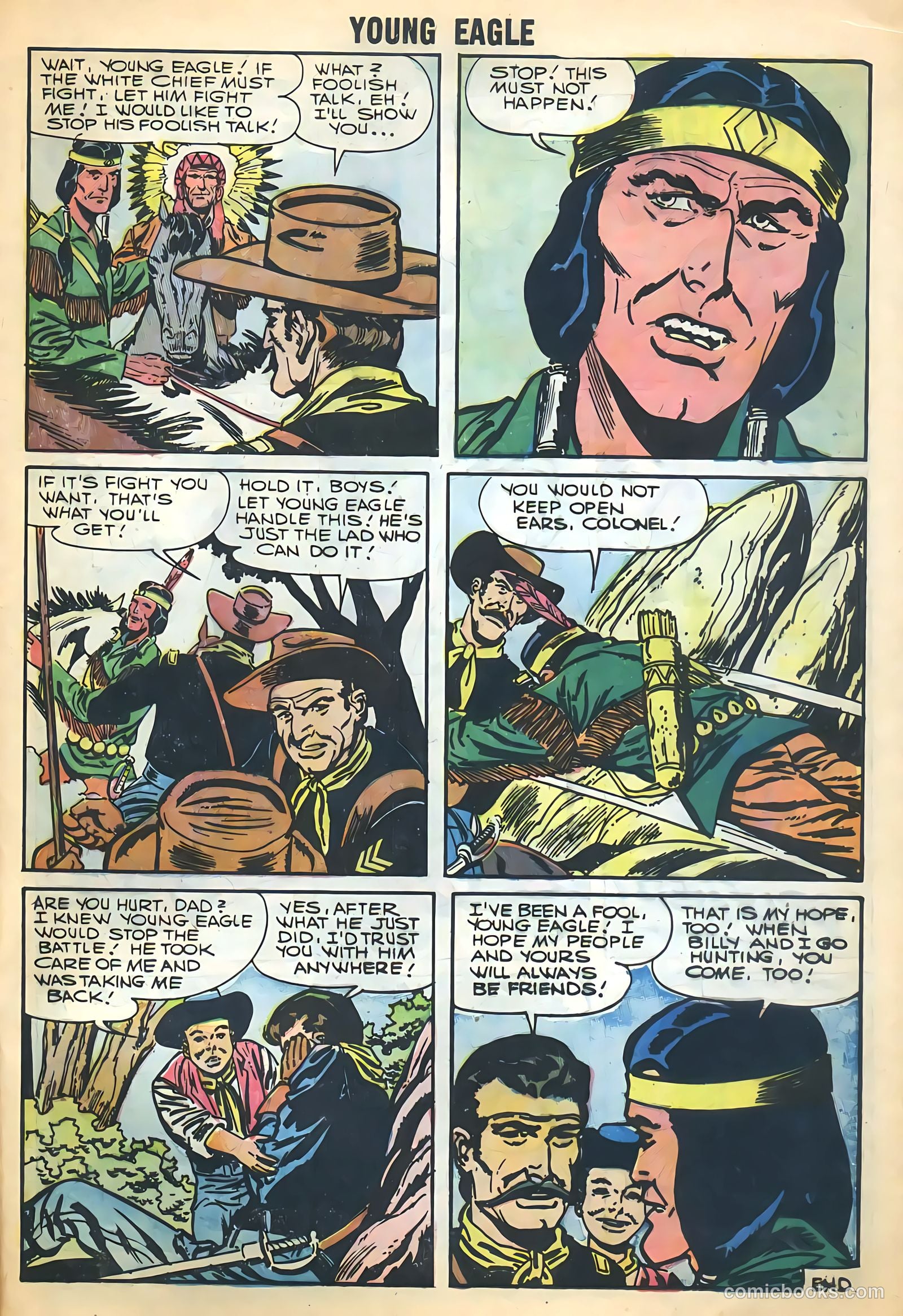 Young Eagle #4 — page 25 of 36
