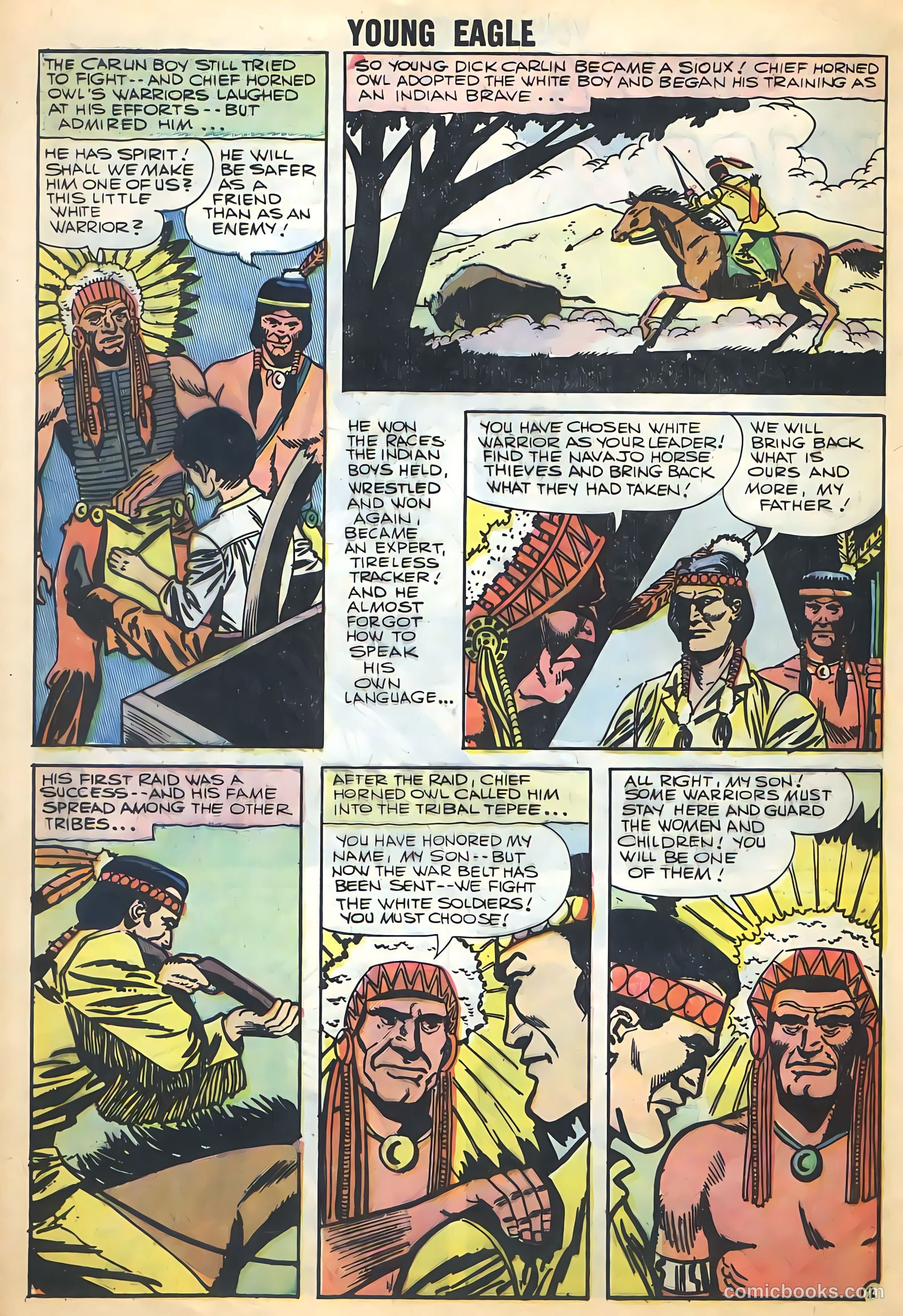 Young Eagle #4 — page 28 of 36
