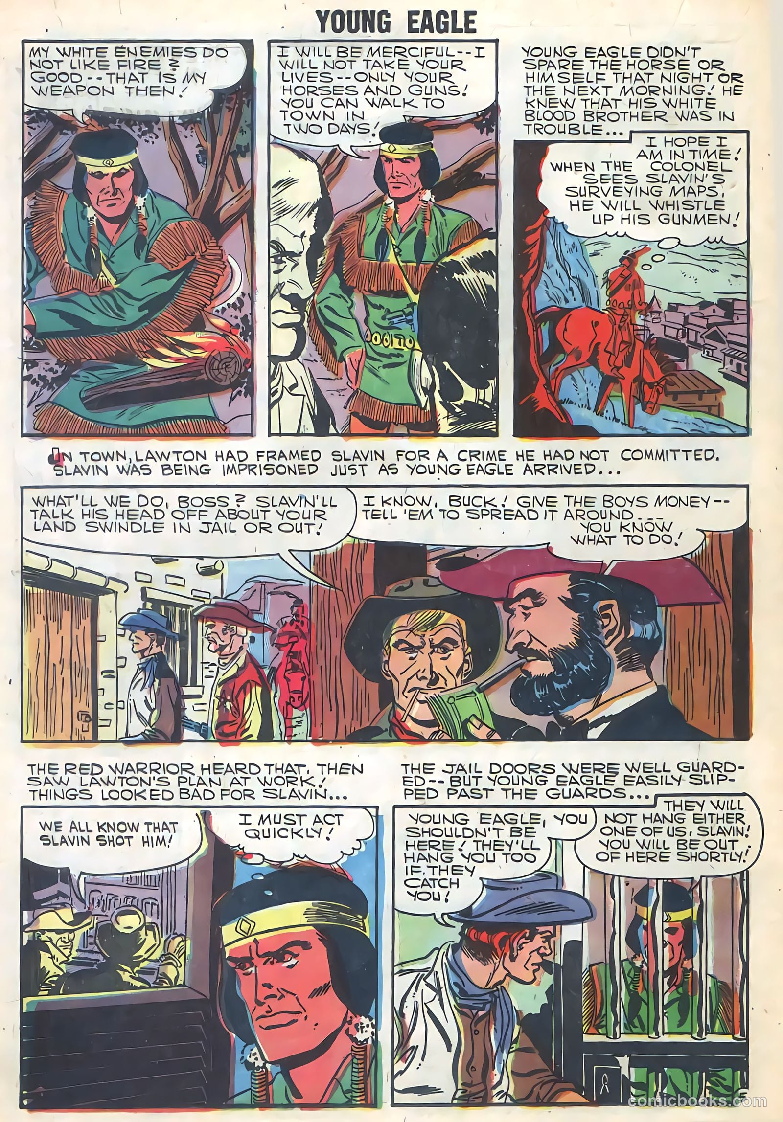 Young Eagle #5 — page 16 of 36