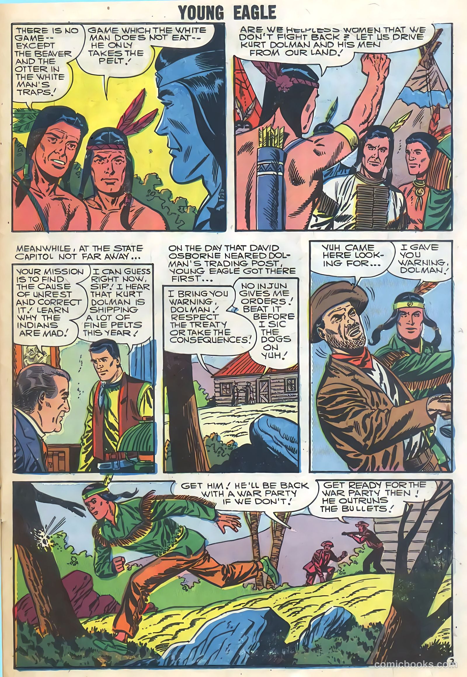 Young Eagle #5 — page 23 of 36