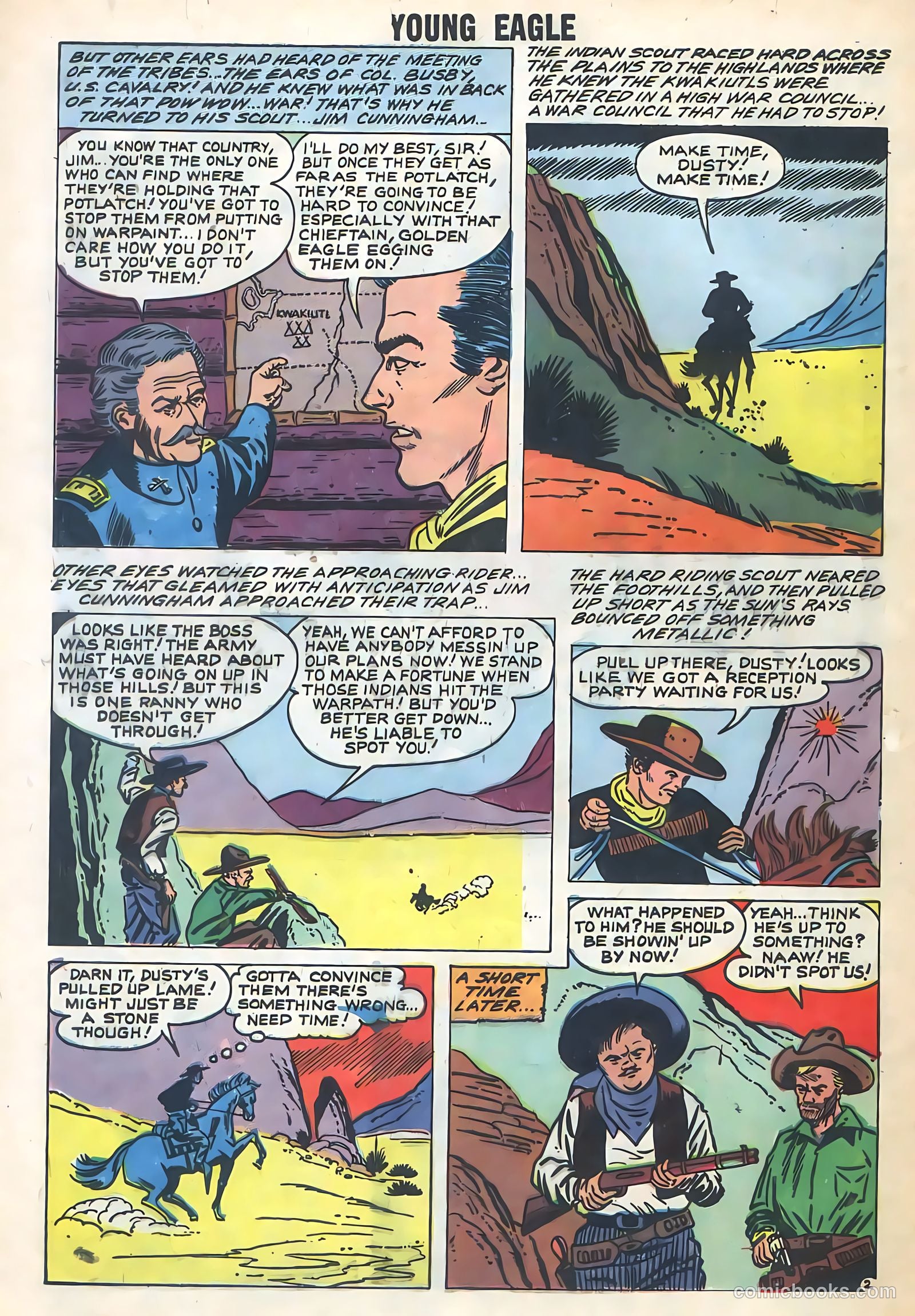 Young Eagle #5 — page 28 of 36