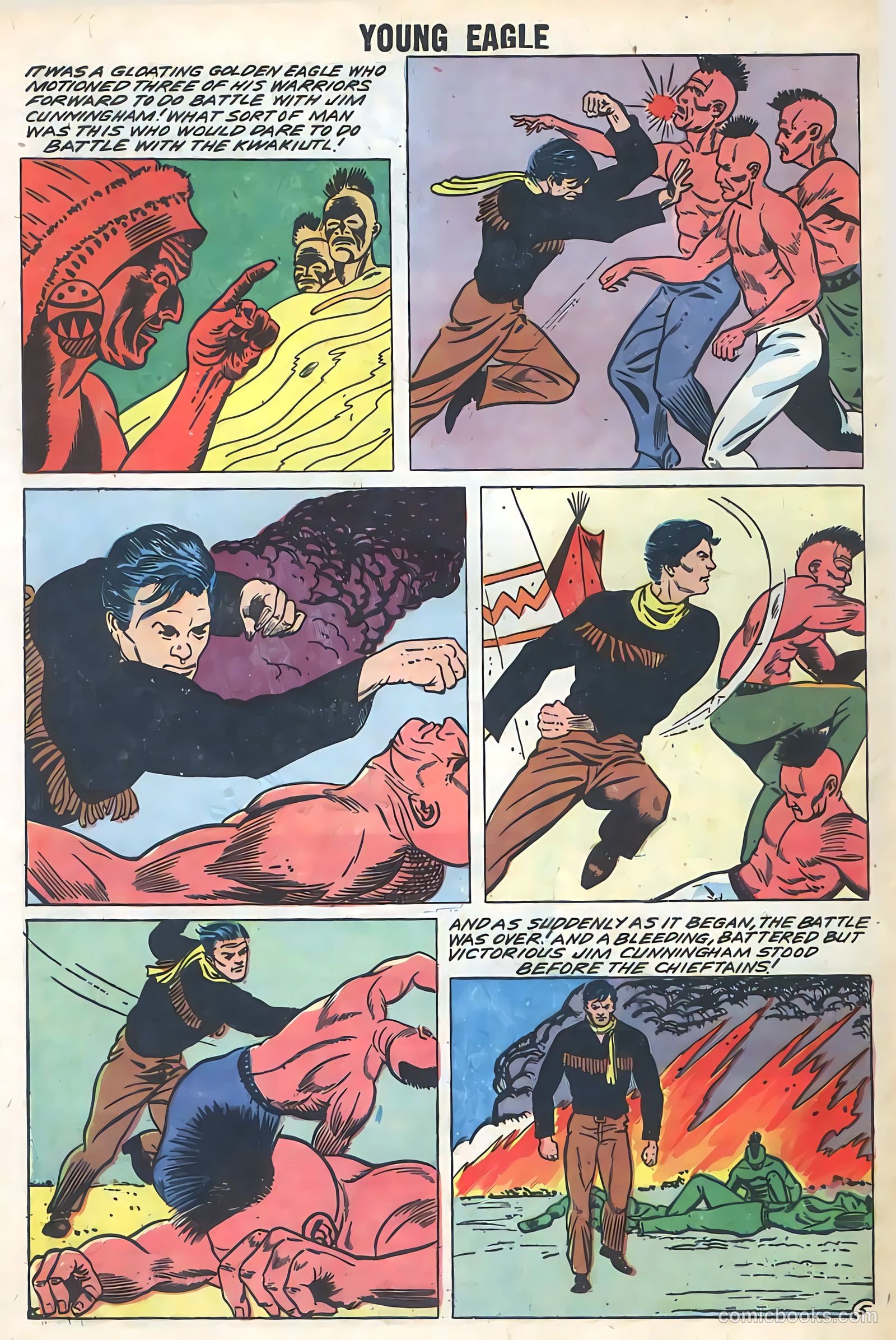 Young Eagle #5 — page 32 of 36