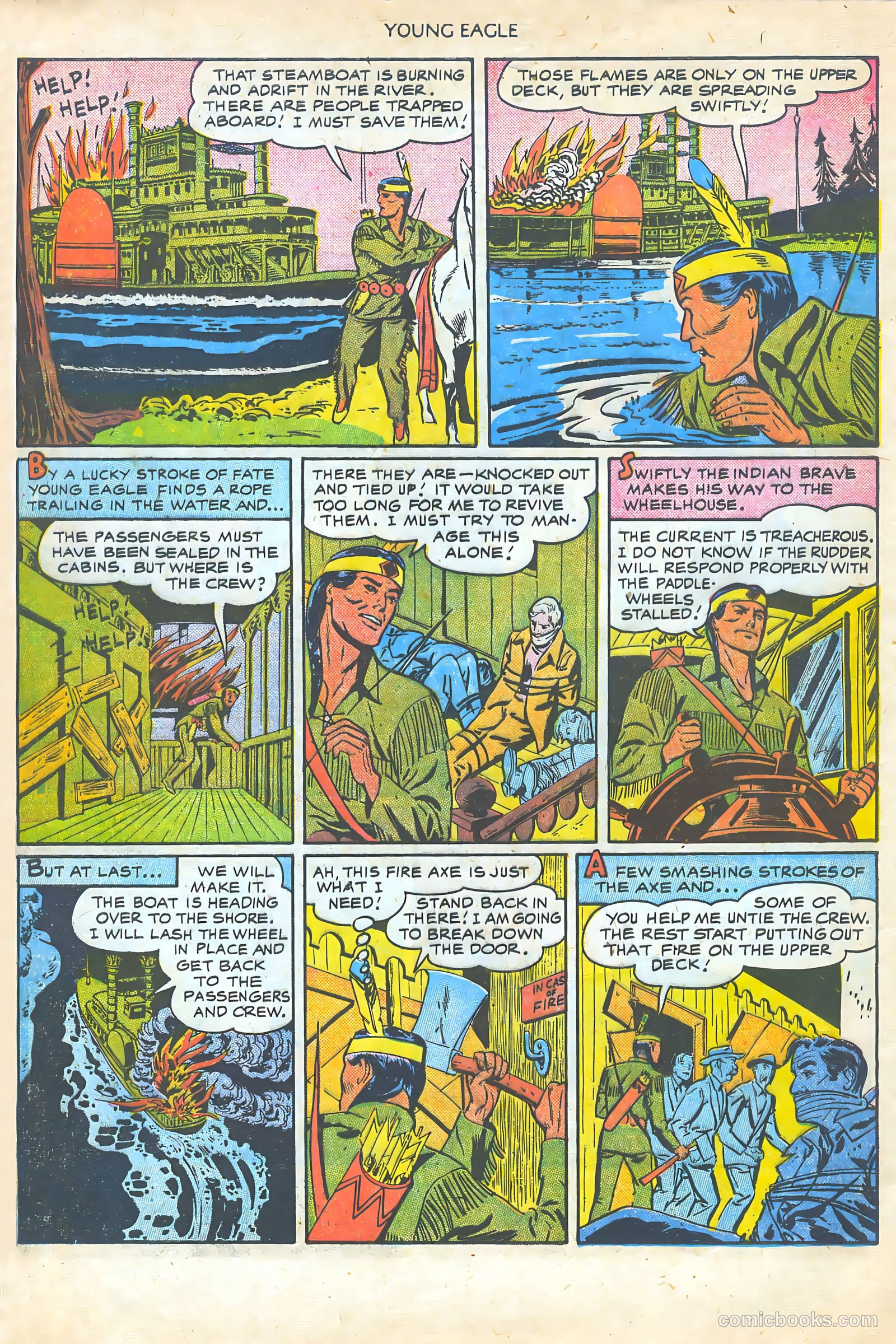 Young Eagle #5 — page 4 of 36