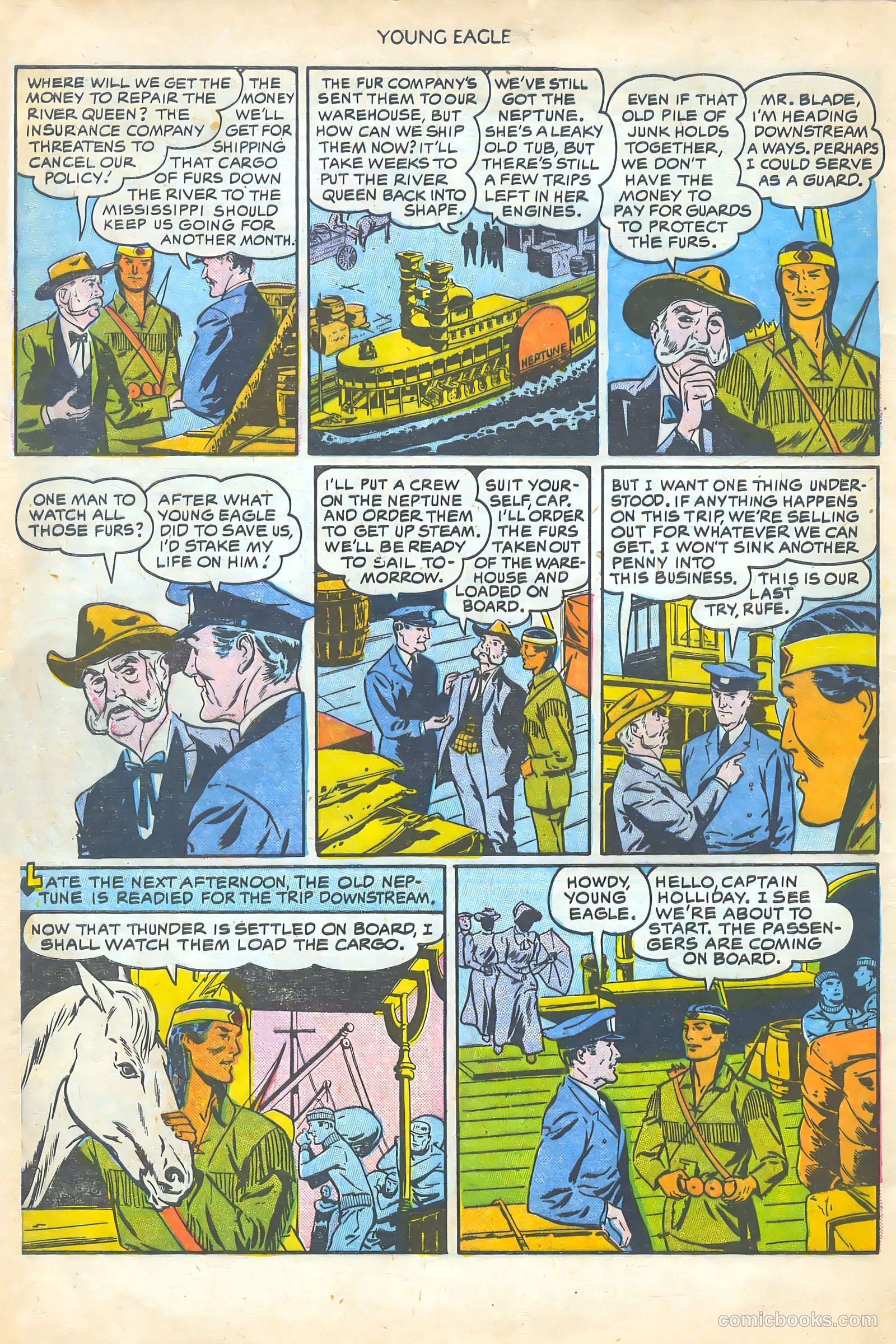 Young Eagle #5 — page 6 of 36