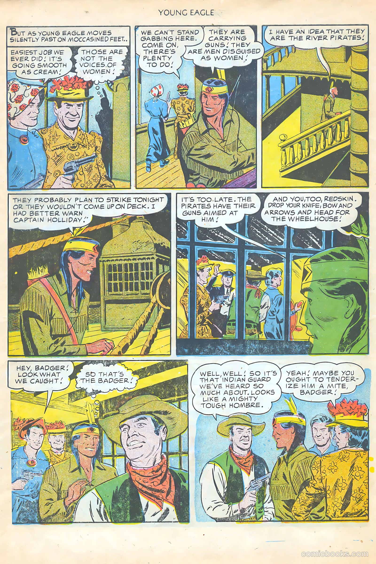 Young Eagle #5 — page 8 of 36