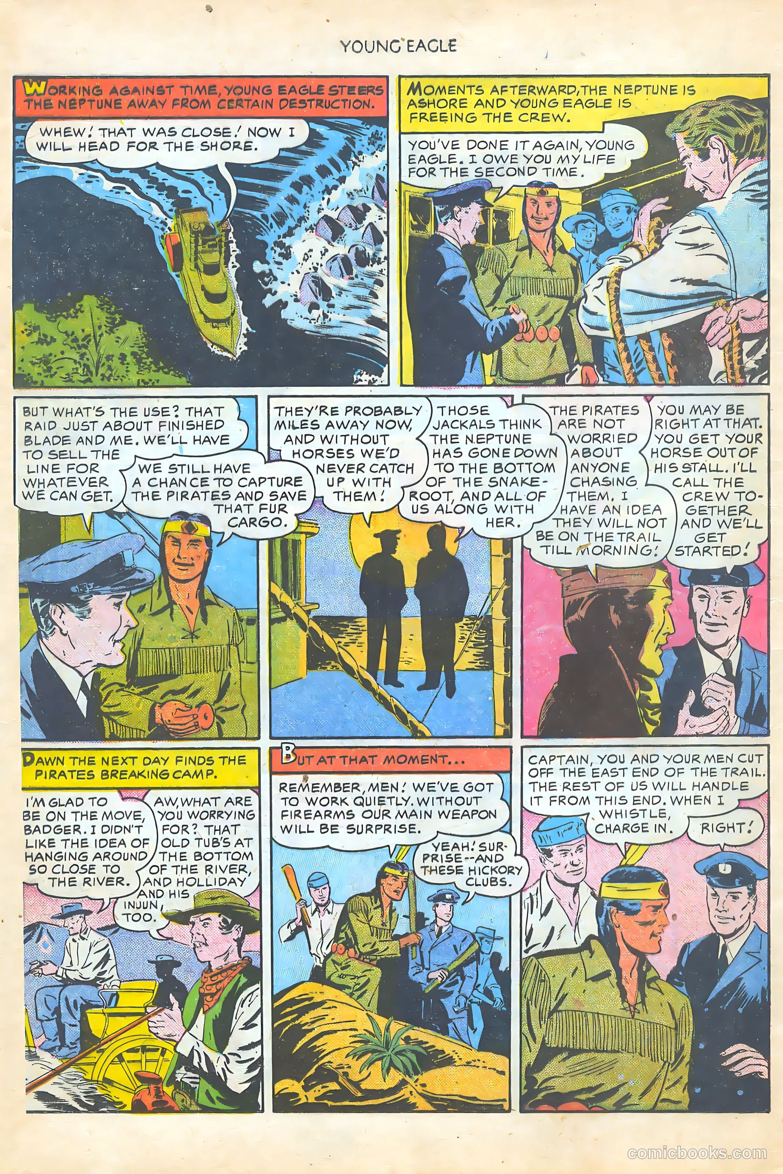 Young Eagle #5 — page 12 of 36