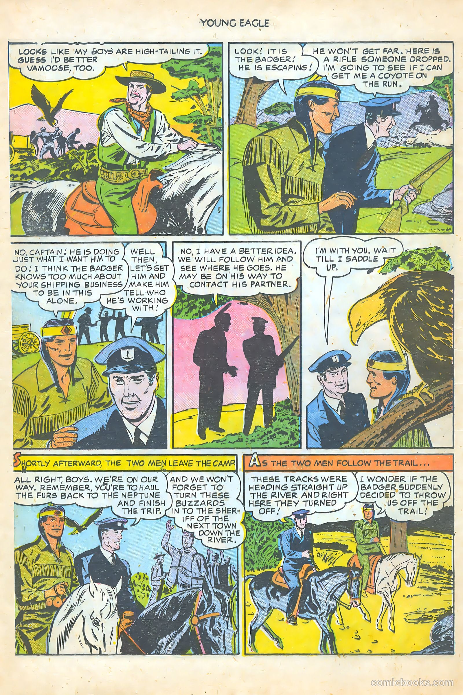 Young Eagle #5 — page 14 of 36