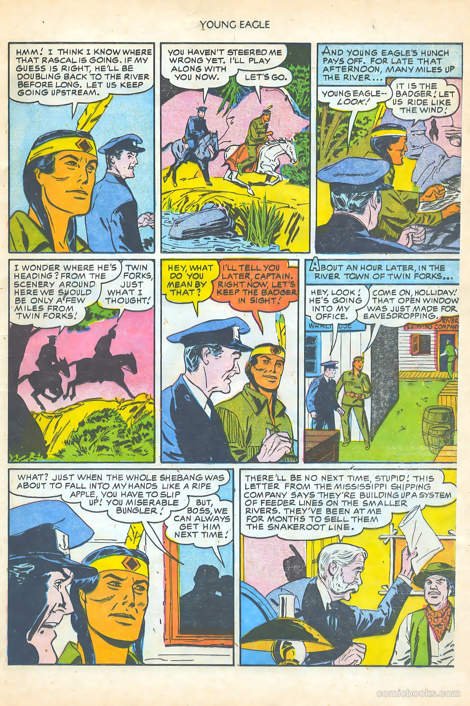 Young Eagle #5 — page 15 of 36