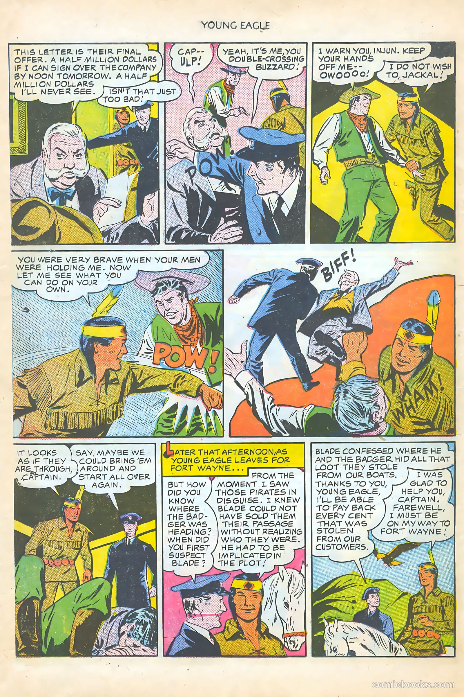 Young Eagle #5 — page 16 of 36