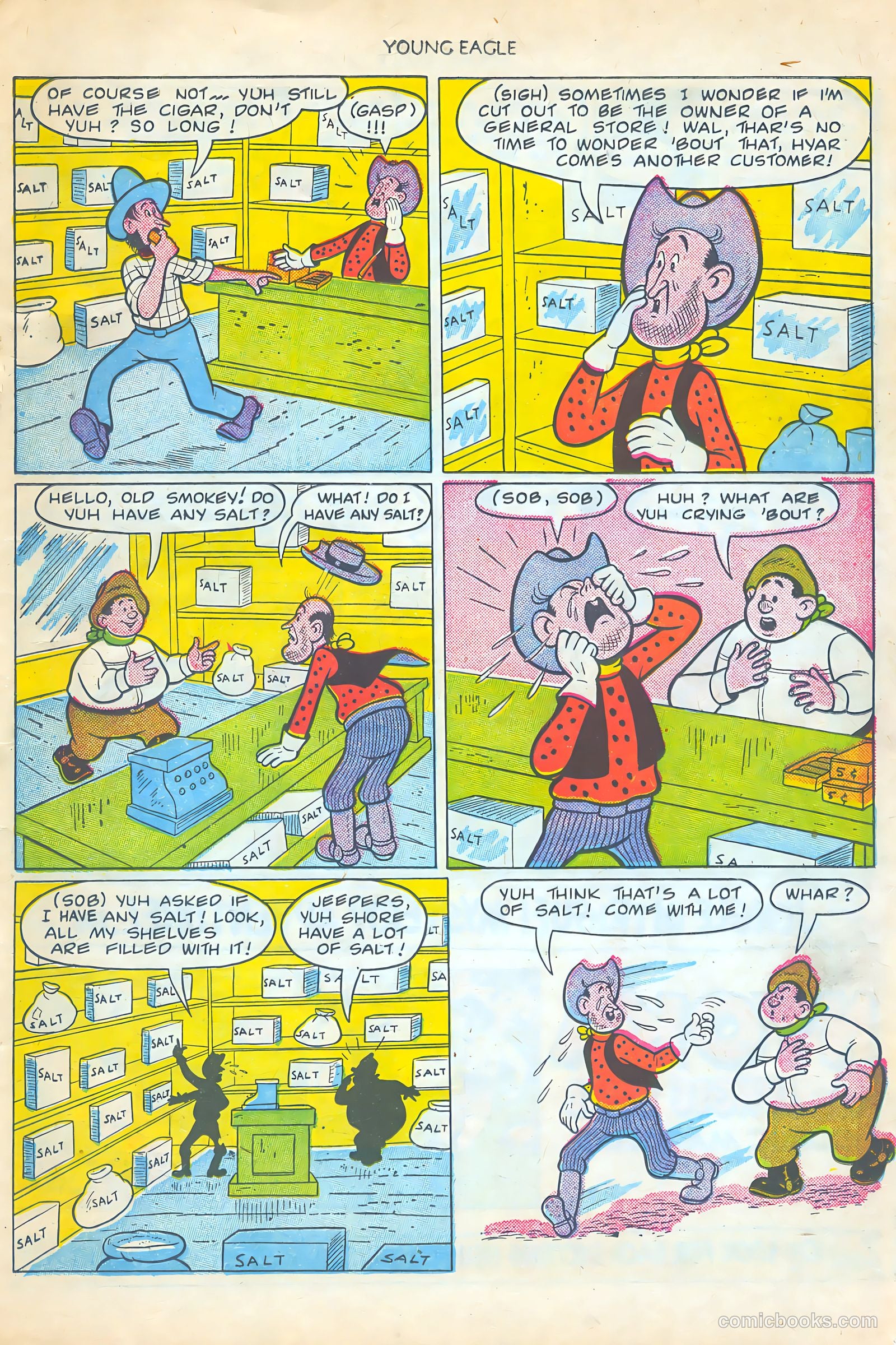 Young Eagle #5 — page 19 of 36