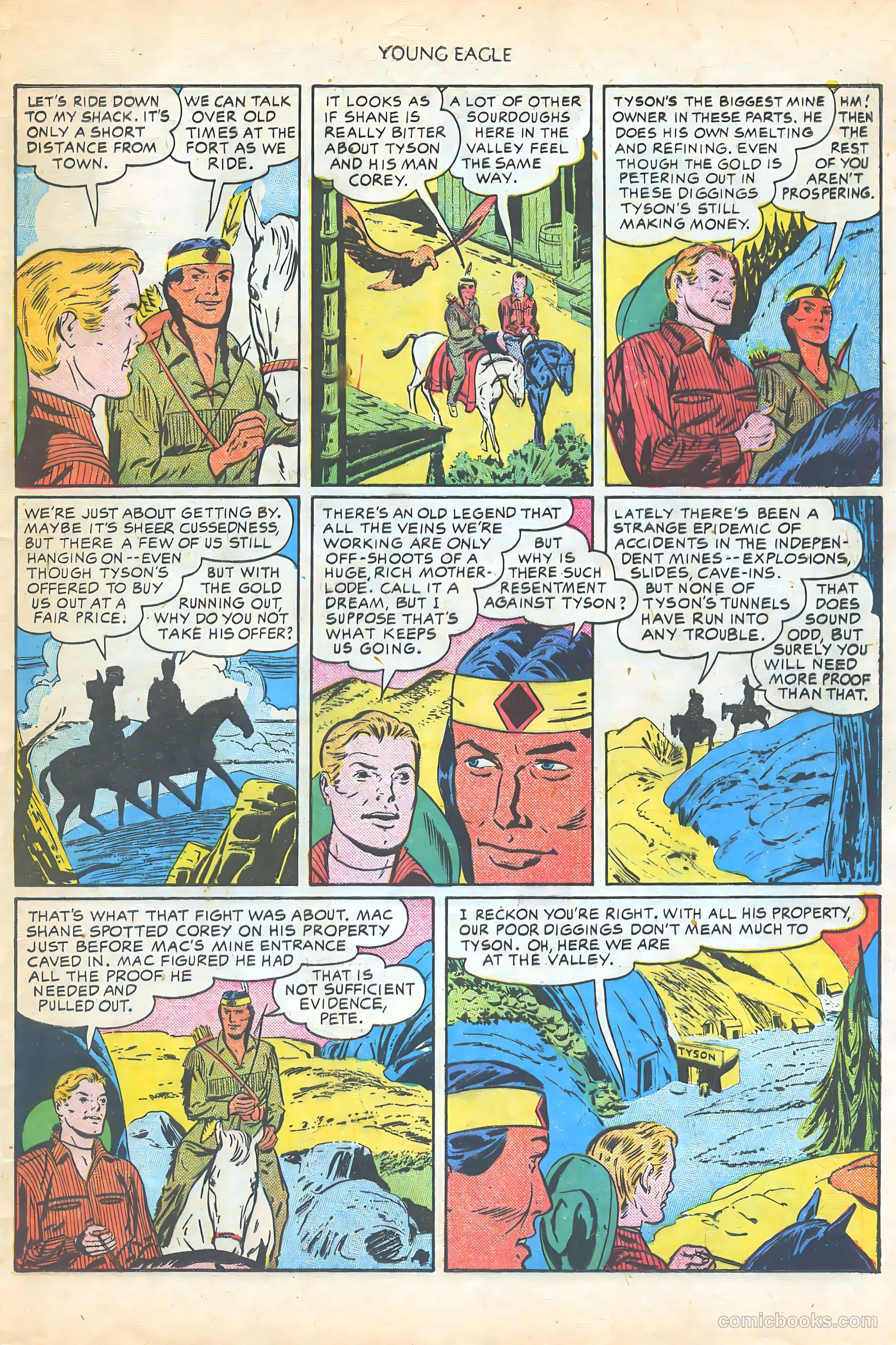 Young Eagle #5 — page 25 of 36