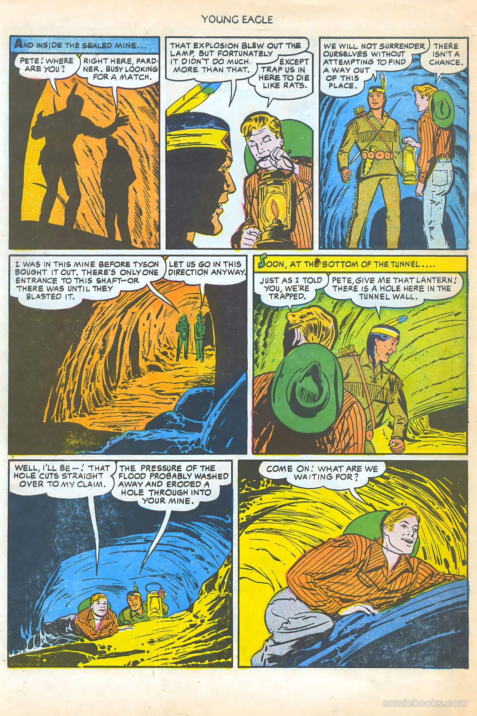 Young Eagle #5 — page 32 of 36