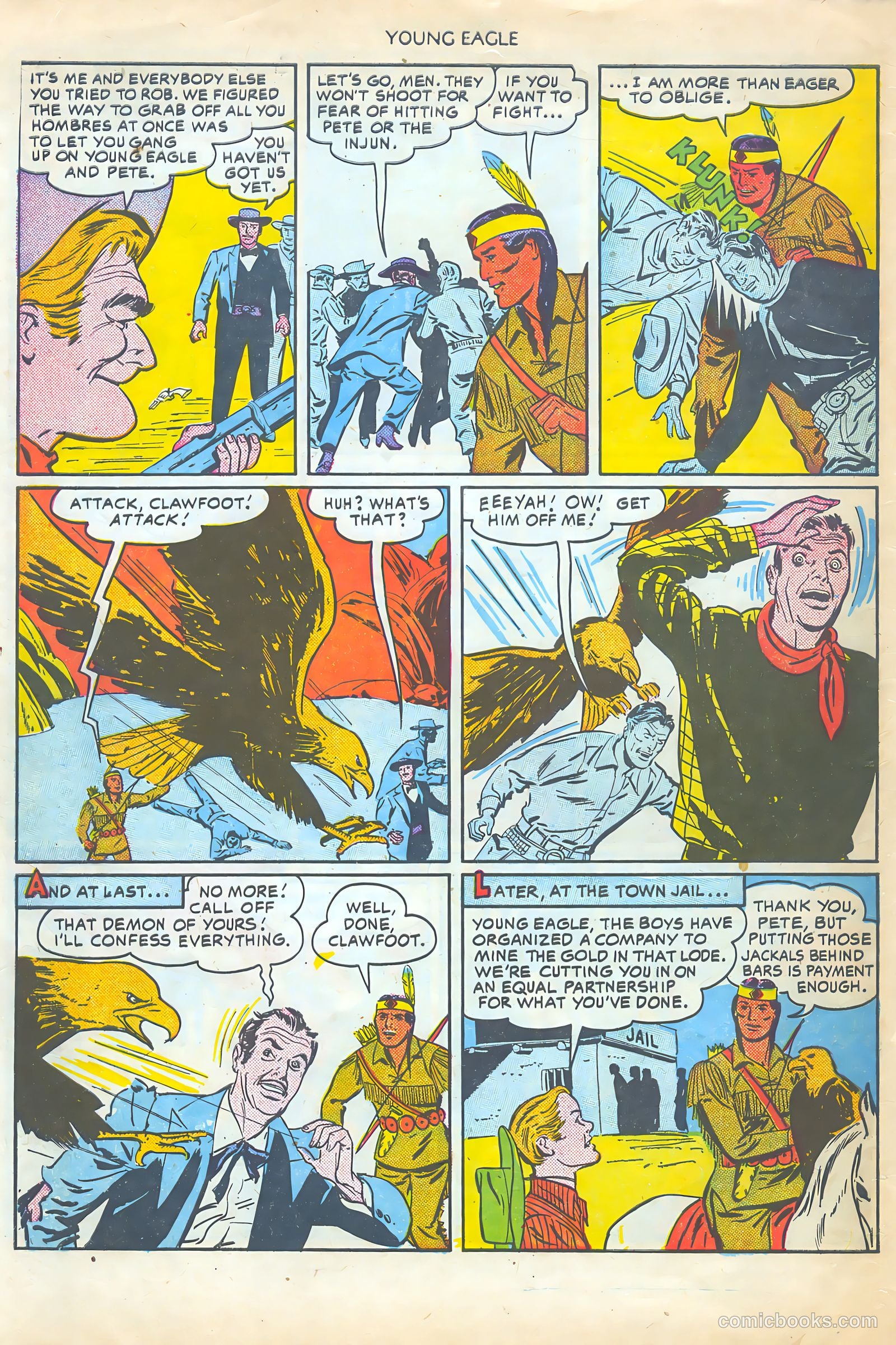 Young Eagle #5 — page 34 of 36