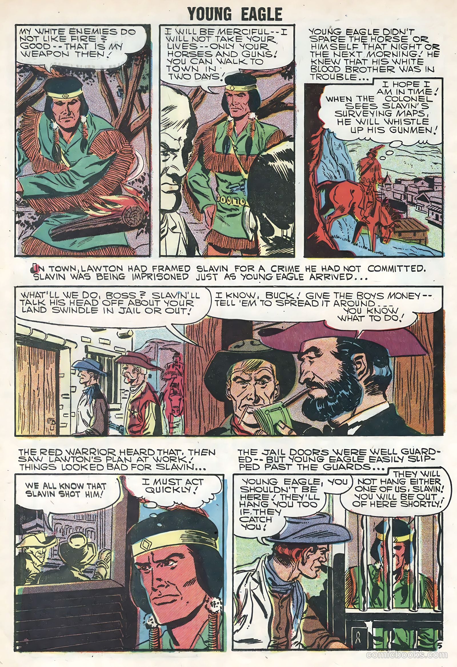 Young Eagle #5 — page 16 of 36