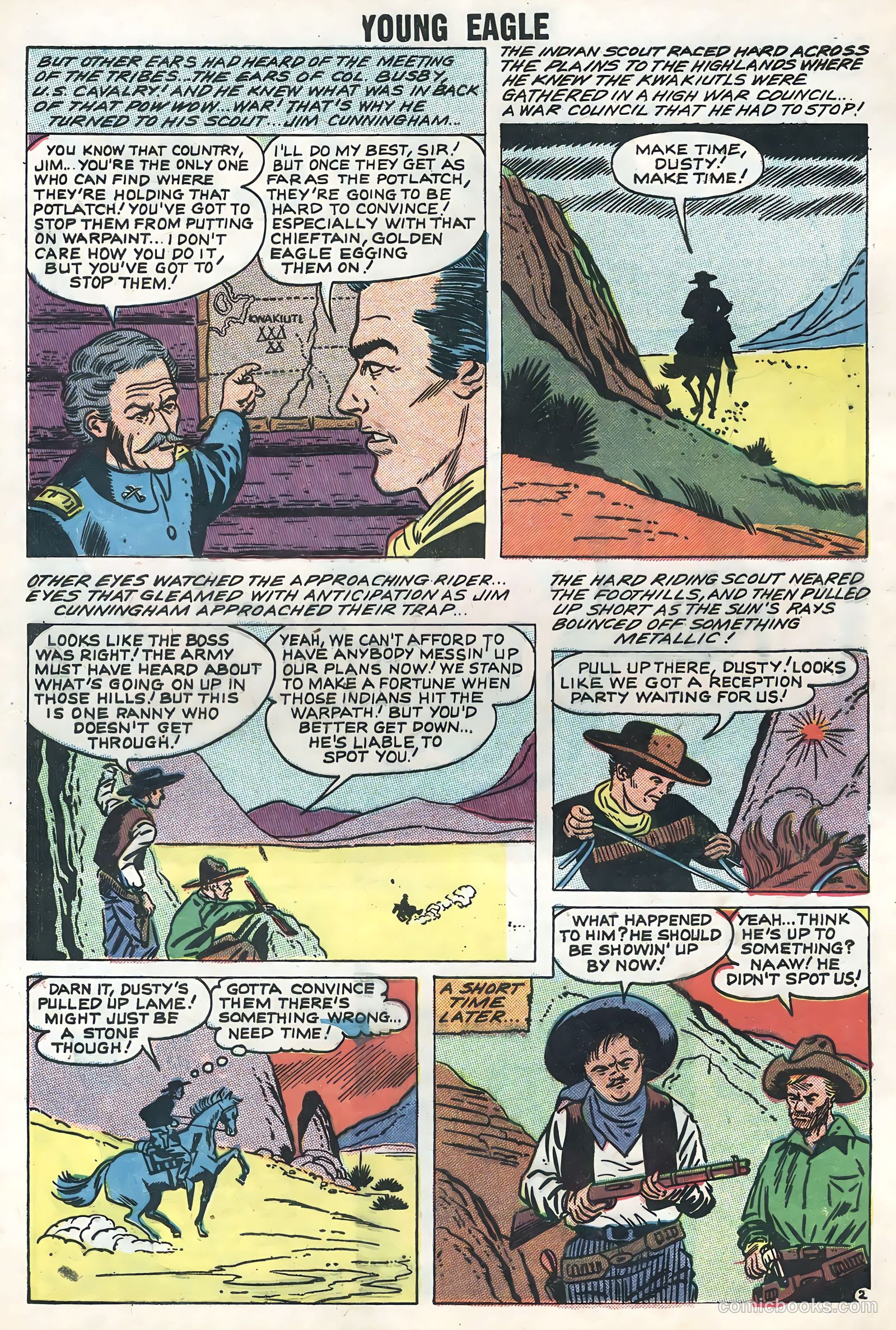 Young Eagle #5 — page 28 of 36