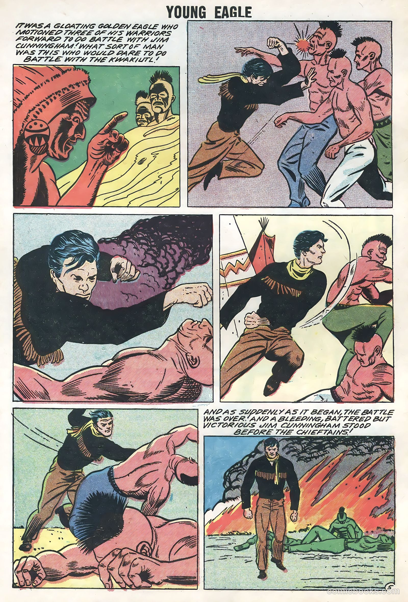 Young Eagle #5 — page 32 of 36