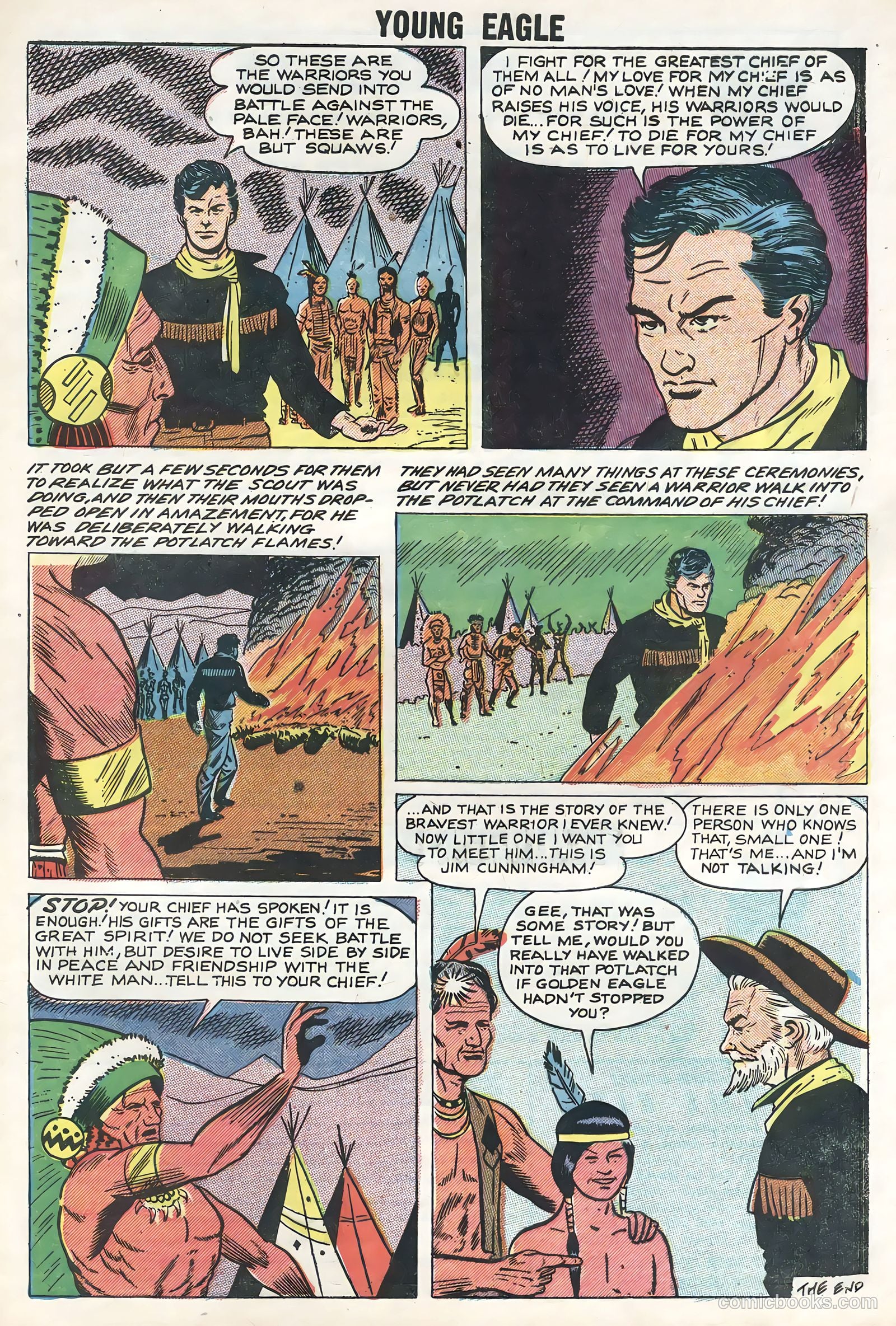 Young Eagle #5 — page 33 of 36