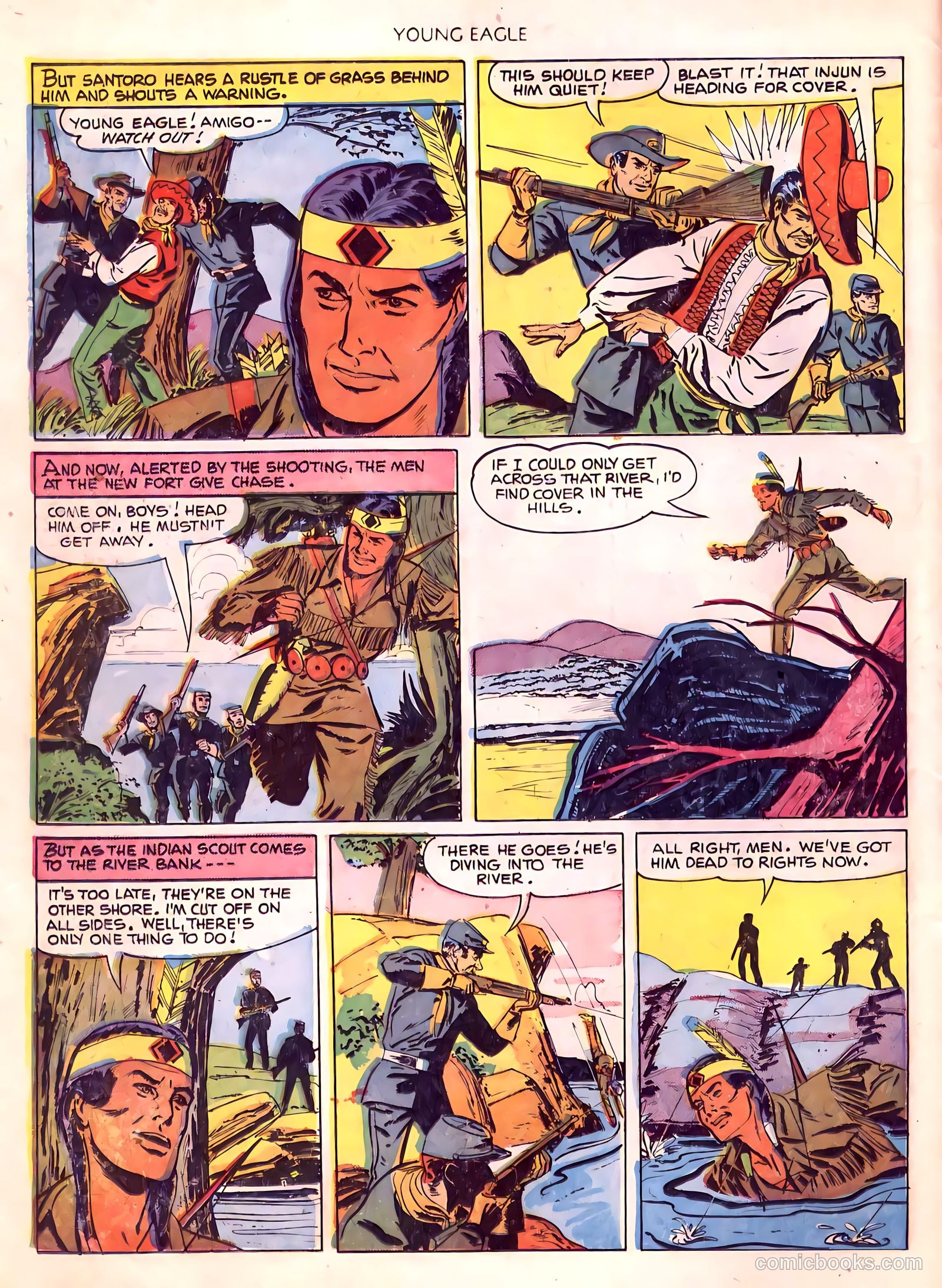 Young Eagle #6 — page 8 of 36